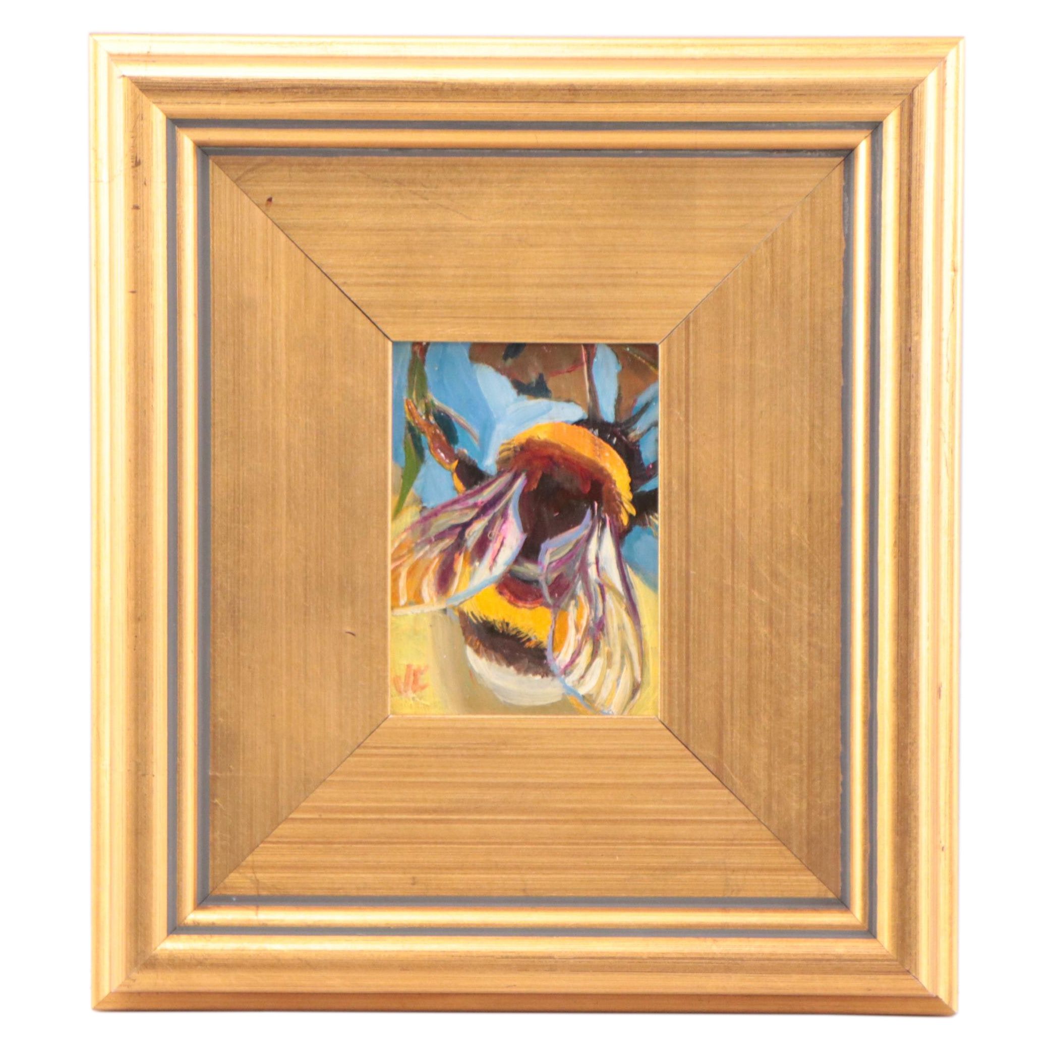 Jeff Claudio Oil Painting "Bumblebee"