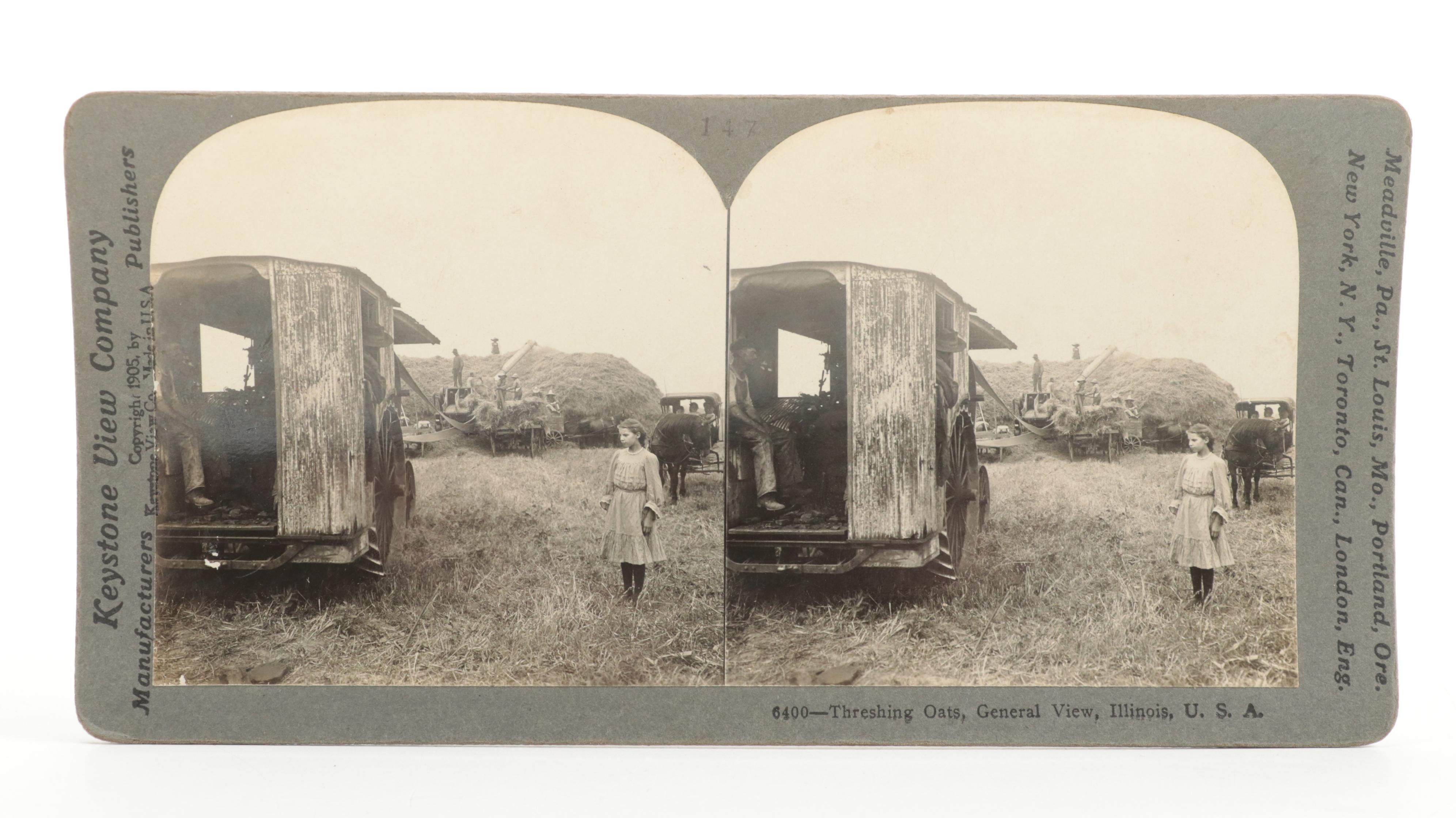 Keystone View Company and Griffith & Griffith Stereoview Cards