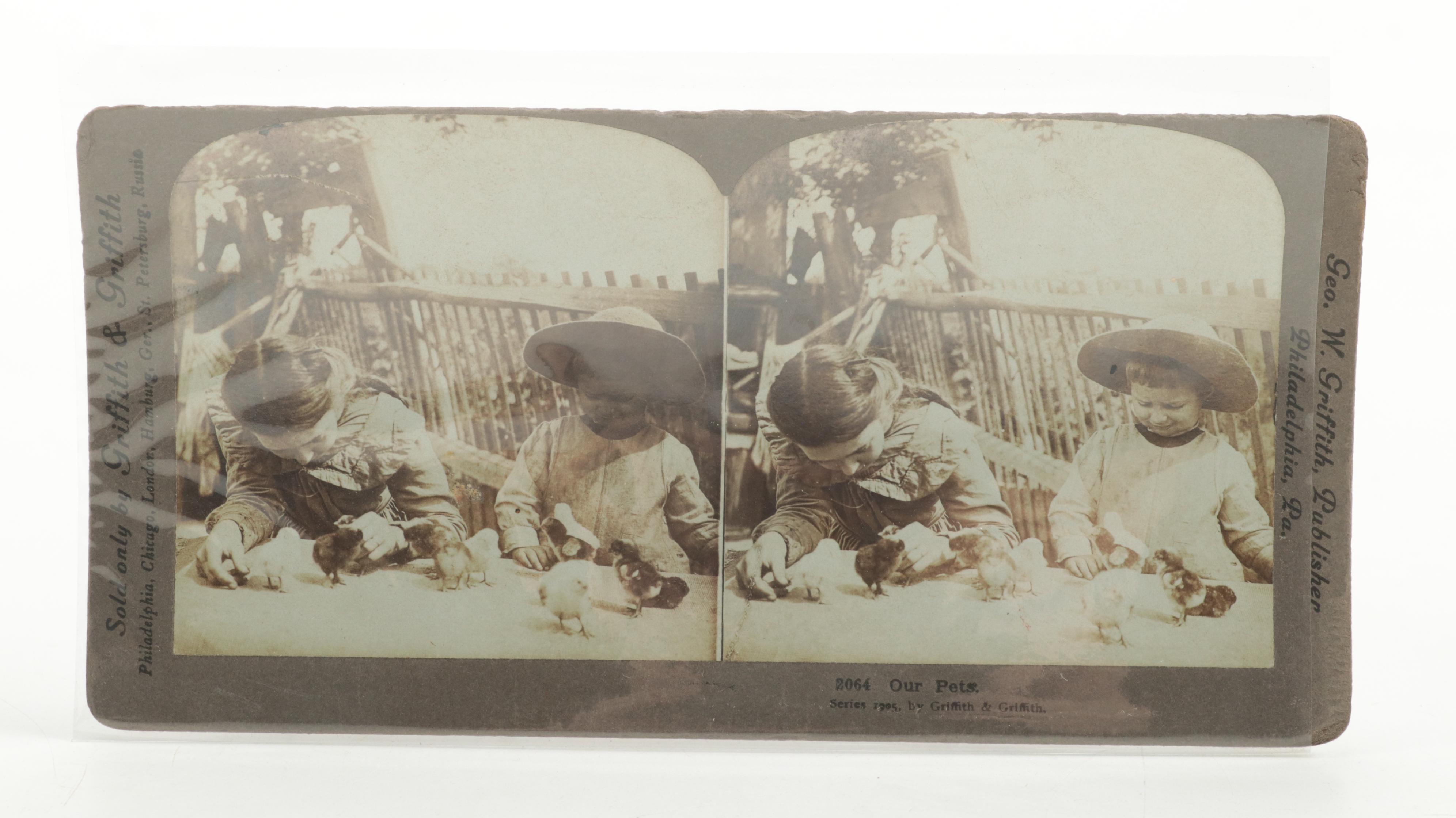 Keystone View Company and Griffith & Griffith Stereoview Cards