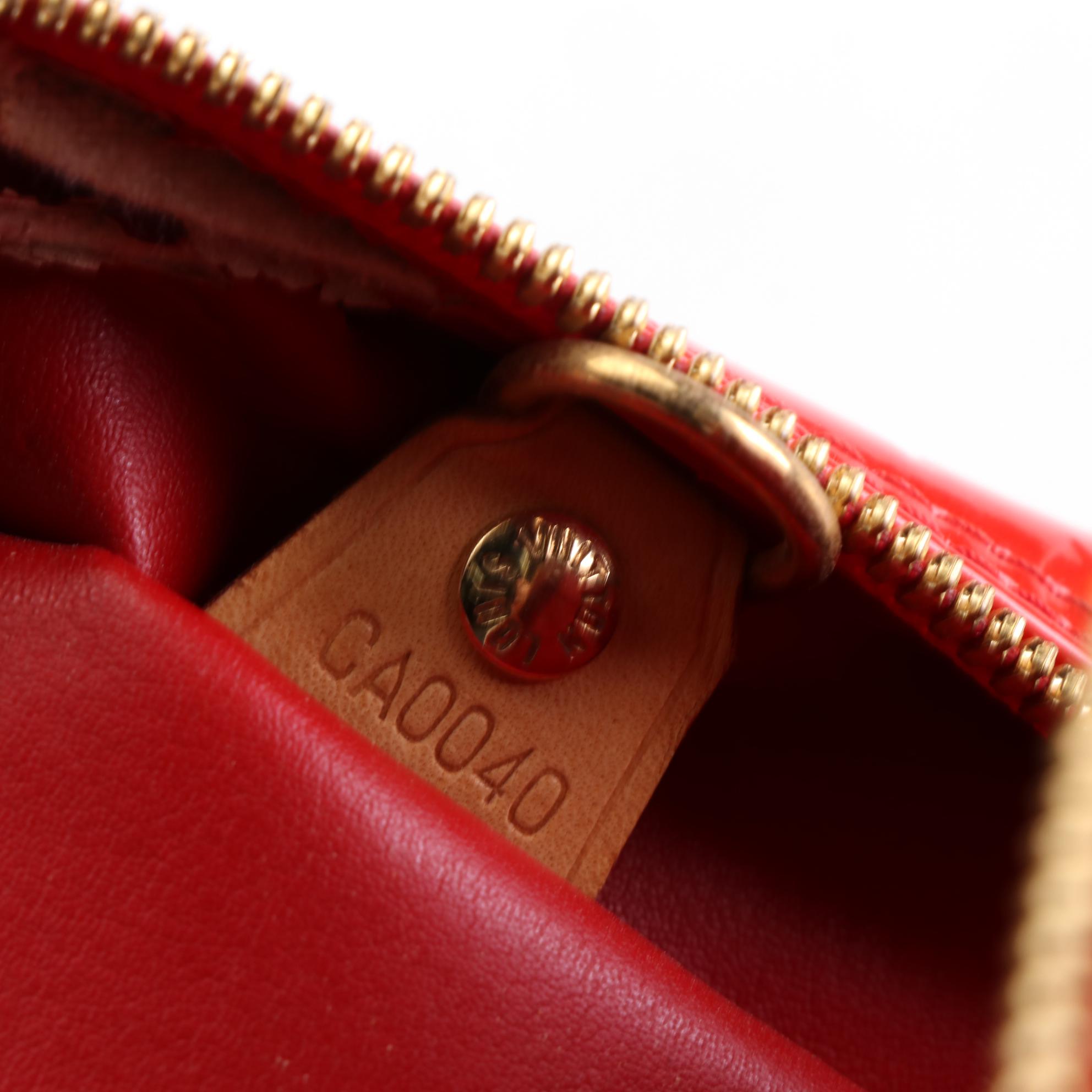 Louis Vuitton Sutton Bag in Monogram Vernis and Vachetta Leather