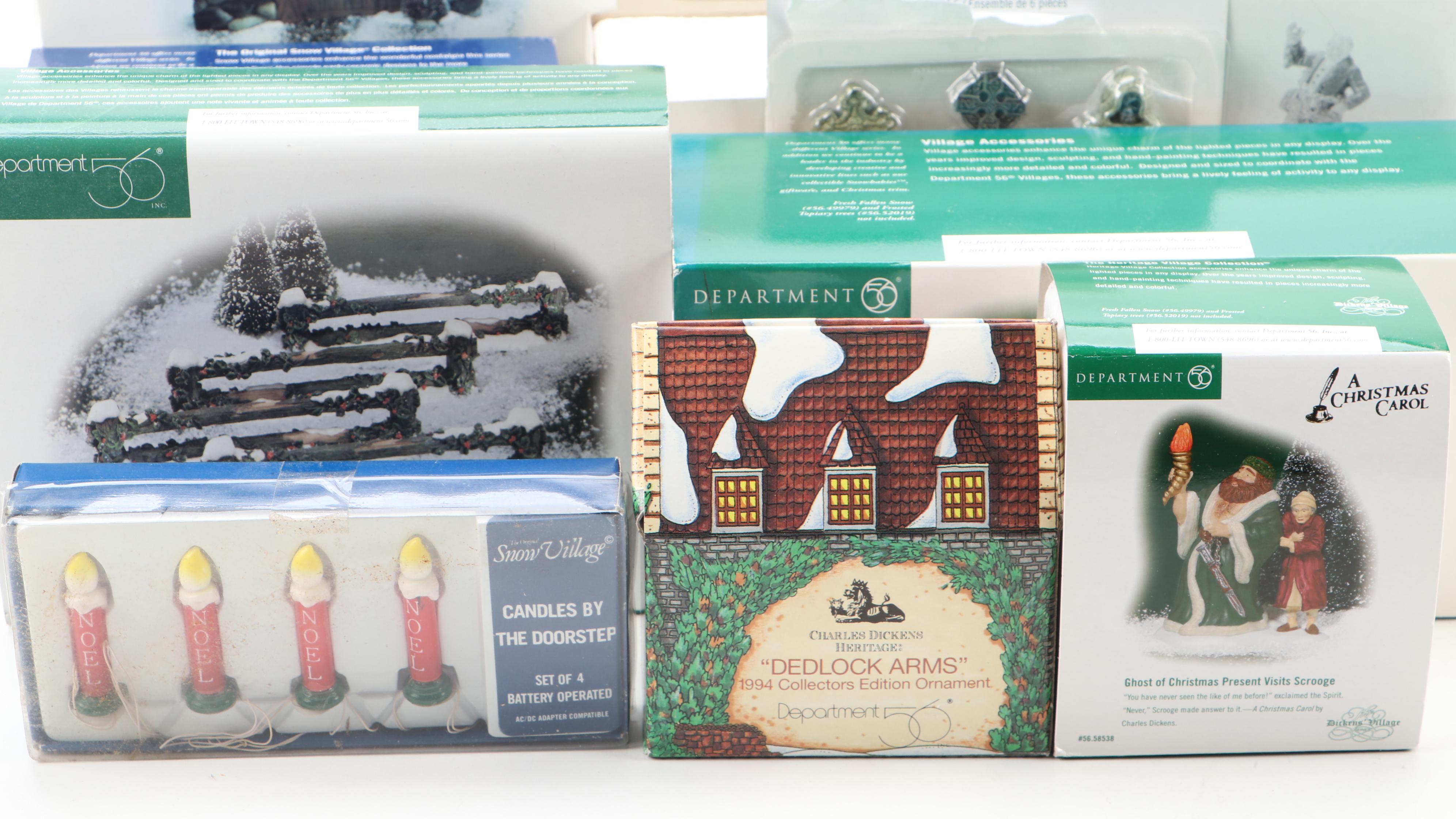 Department 56 Dickens Village and Other Village Accessories