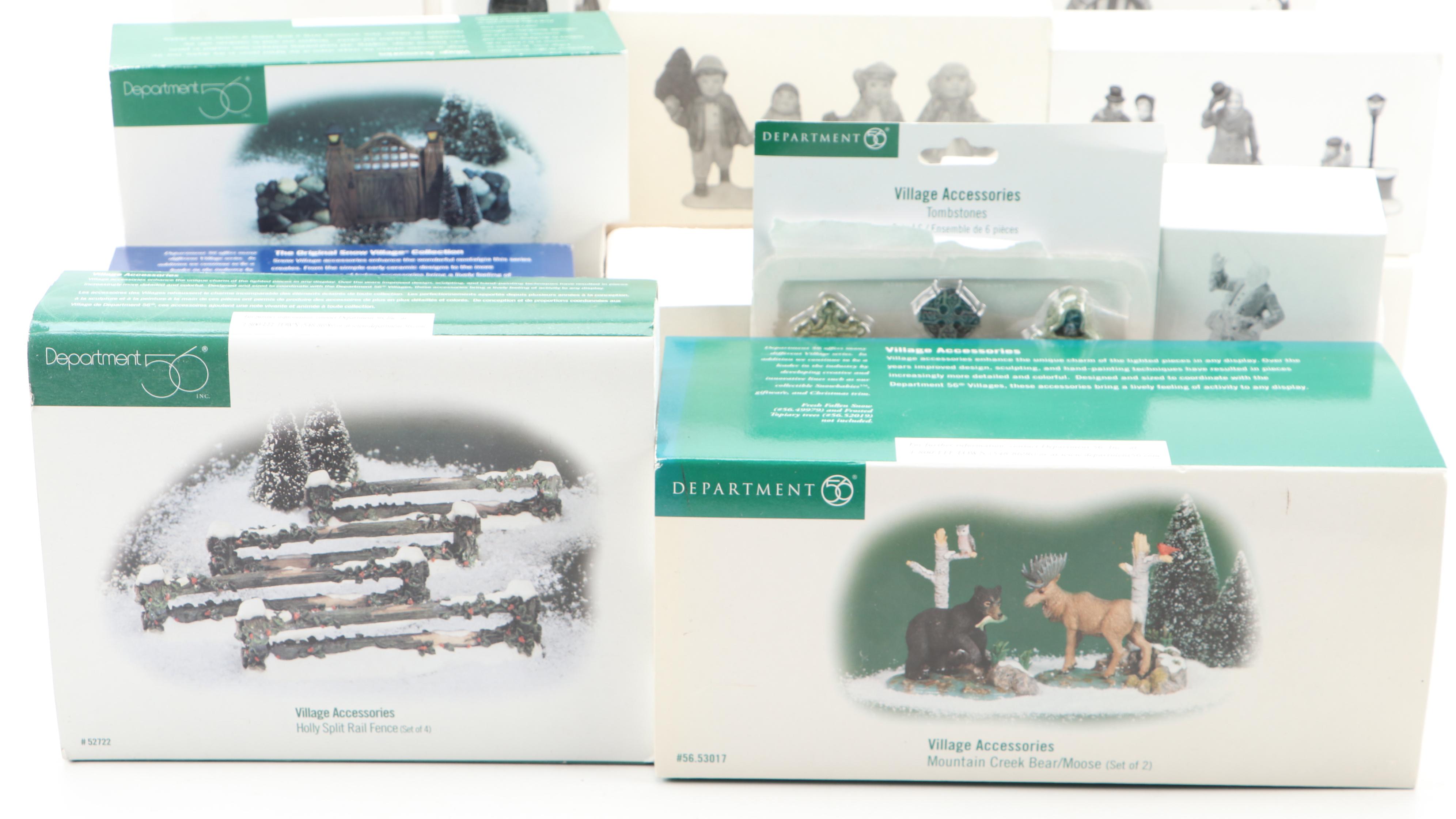 Department 56 Dickens Village and Other Village Accessories