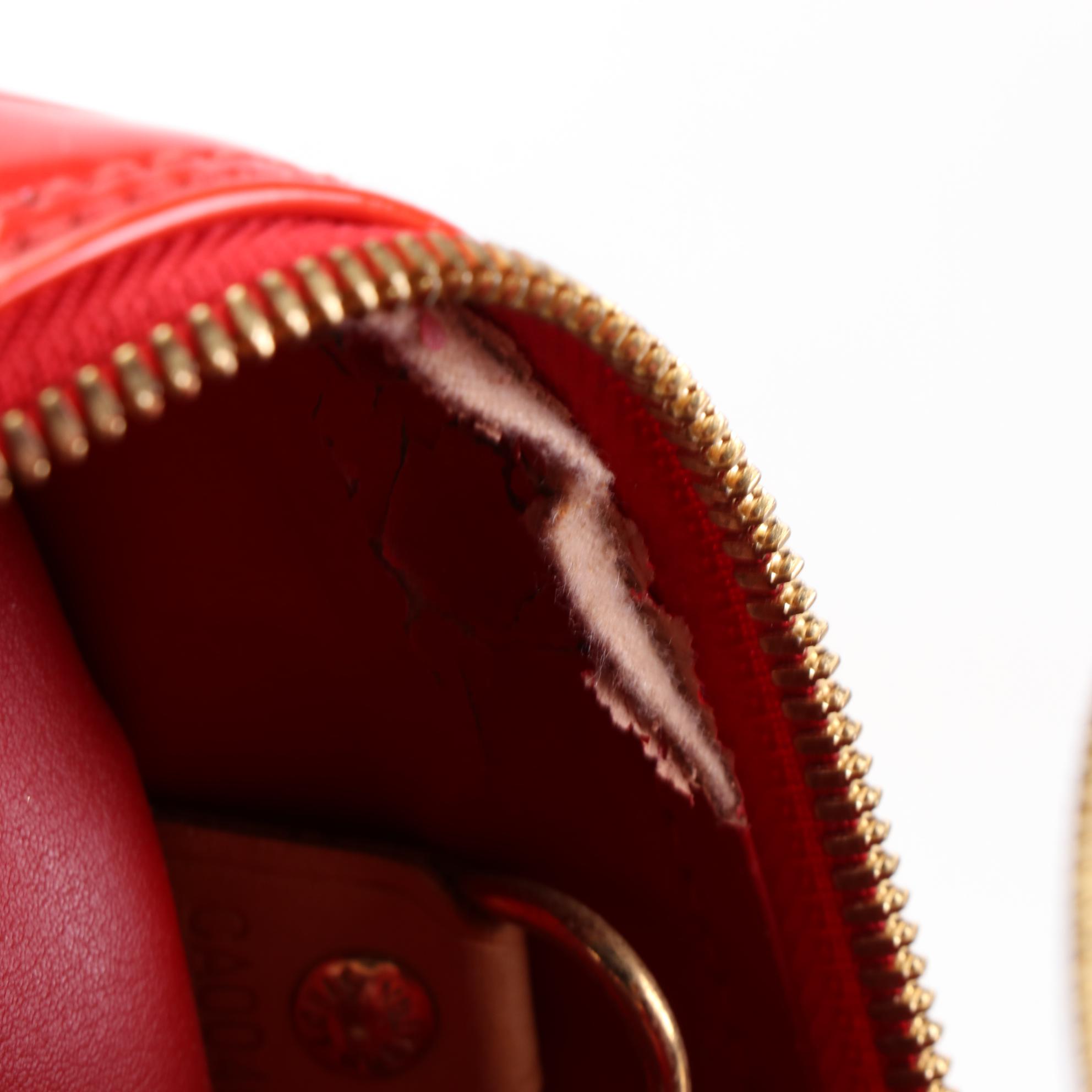 Louis Vuitton Sutton Bag in Monogram Vernis and Vachetta Leather