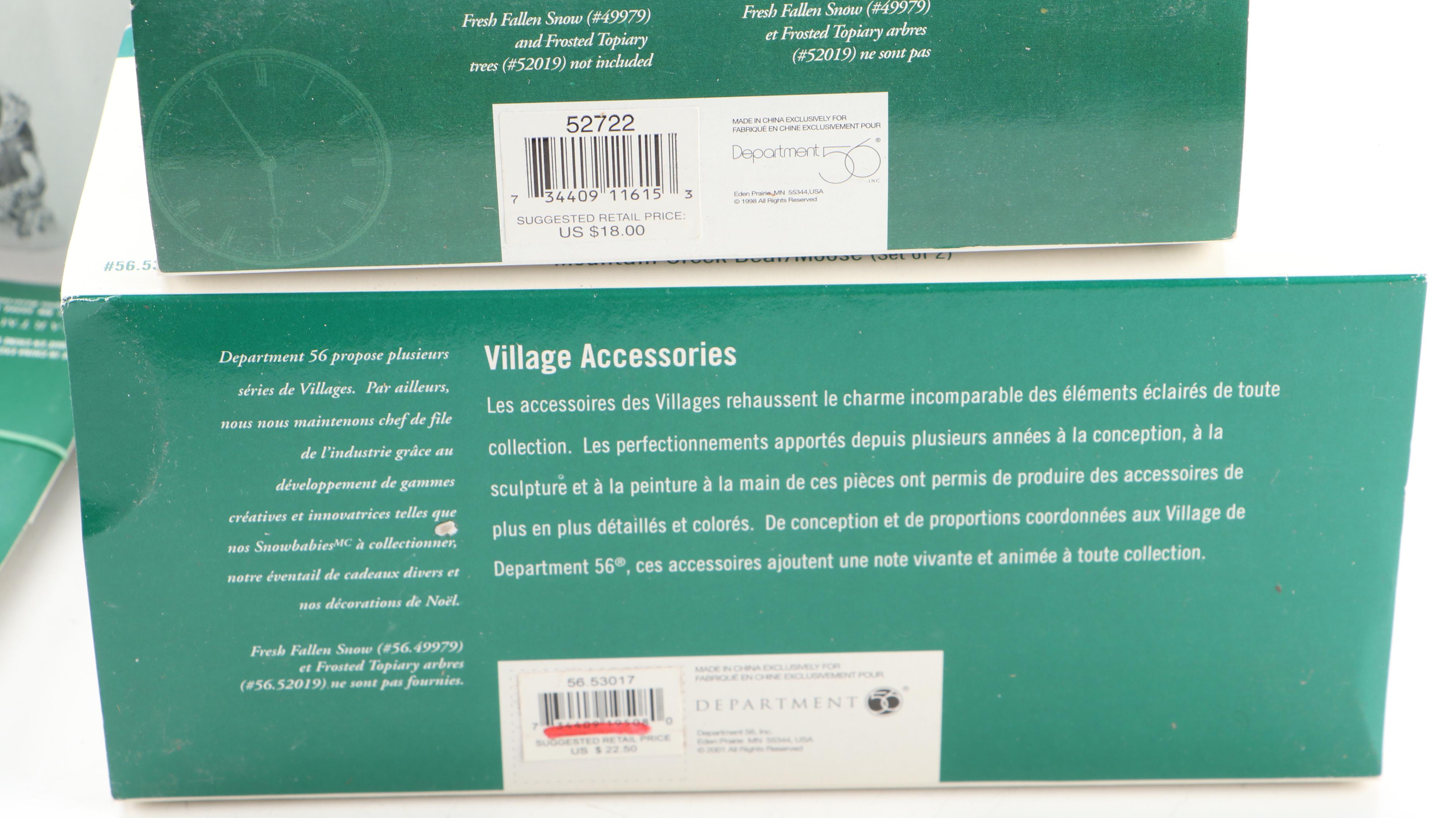 Department 56 Dickens Village and Other Village Accessories