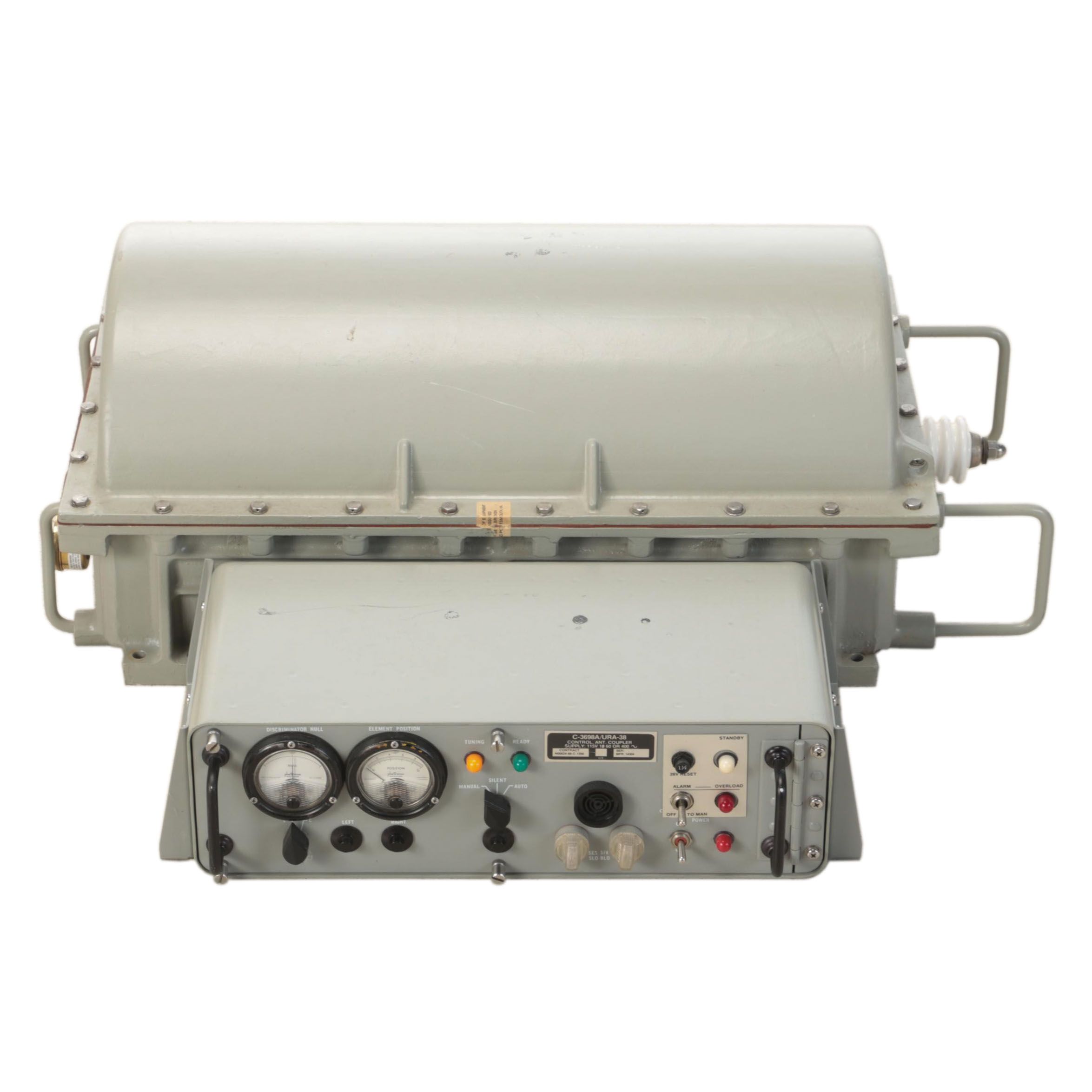 Raytheon for US Navy Antenna Control With Antenna Coupler, Mid to Late 20th C