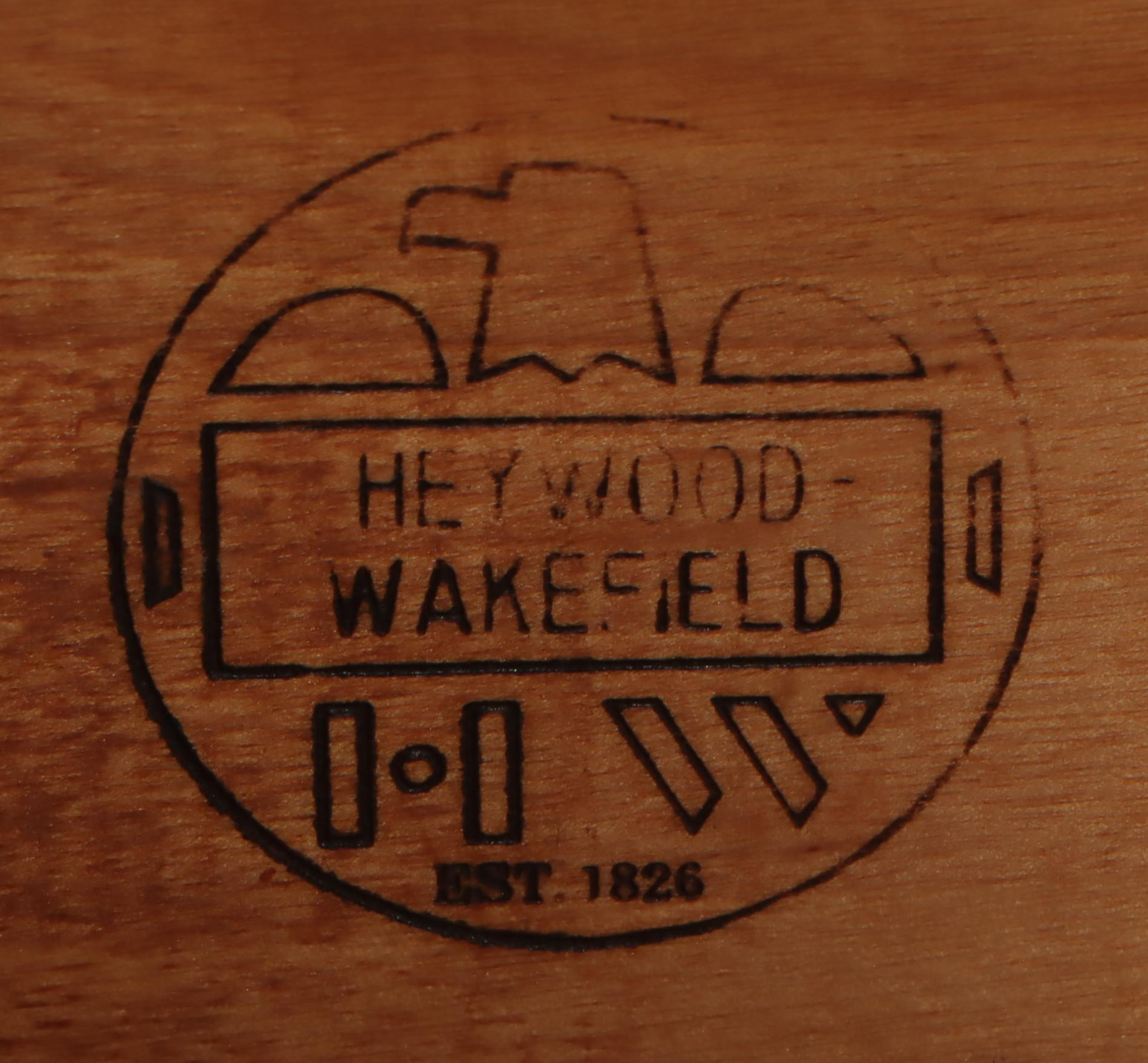 Heywood-Wakefield Mid Century Modern Five-Drawer Chest in Wheat Finish