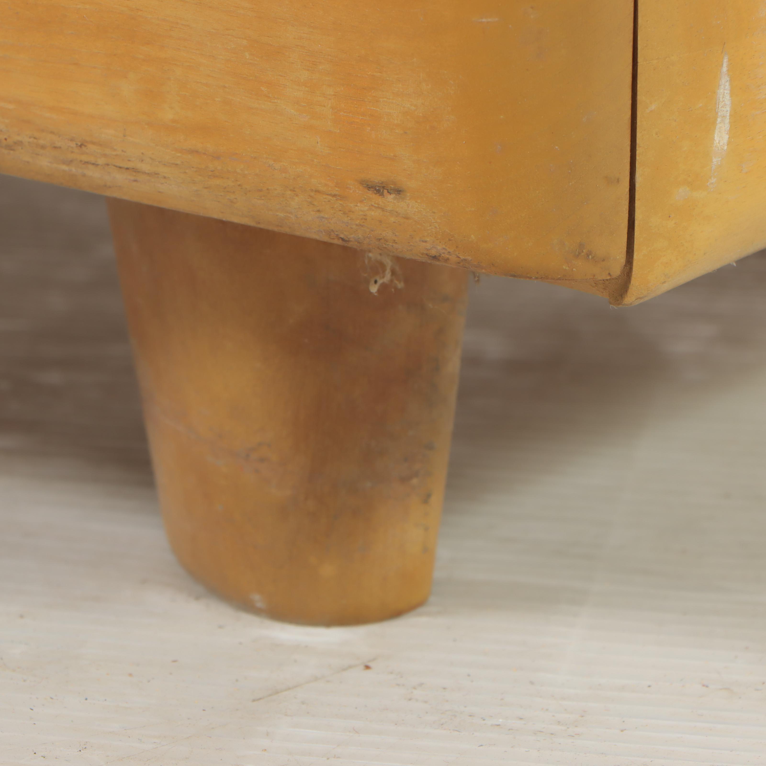 Heywood-Wakefield Mid Century Modern Five-Drawer Chest in Wheat Finish