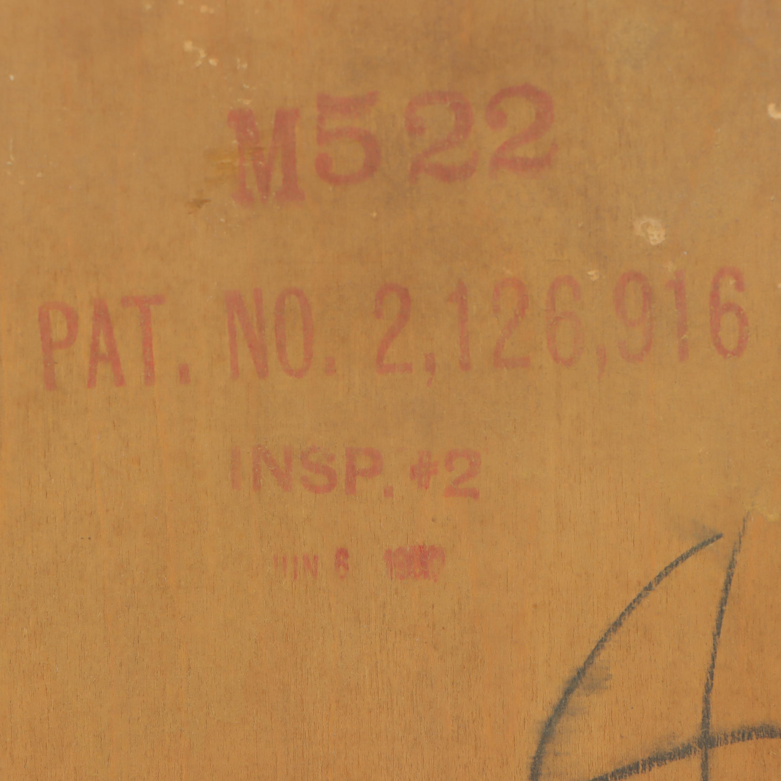 Heywood-Wakefield Mid Century Modern Five-Drawer Chest in Wheat Finish