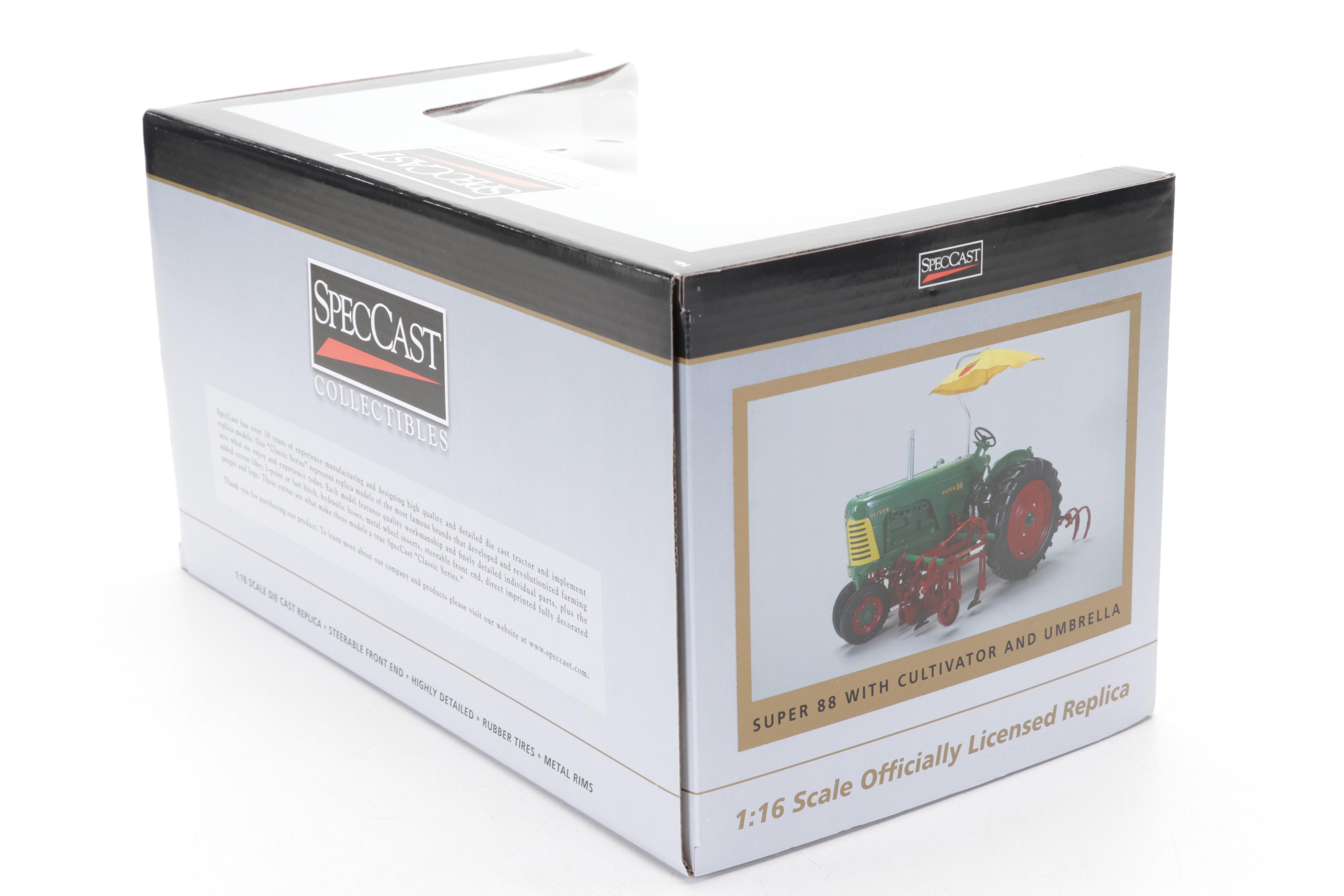 SpecCast Oliver Diecast Metal Tractors