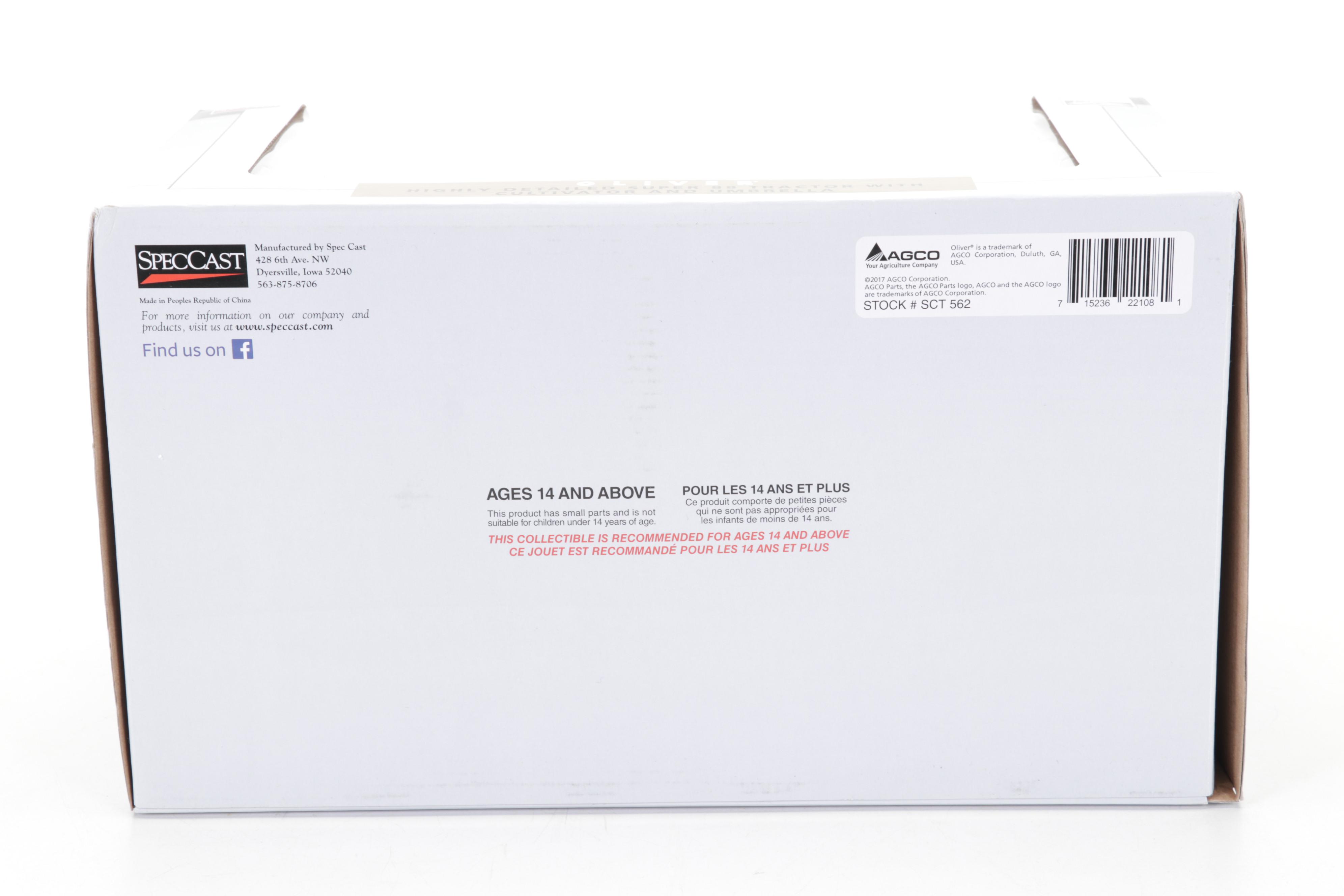 SpecCast Oliver Diecast Metal Tractors