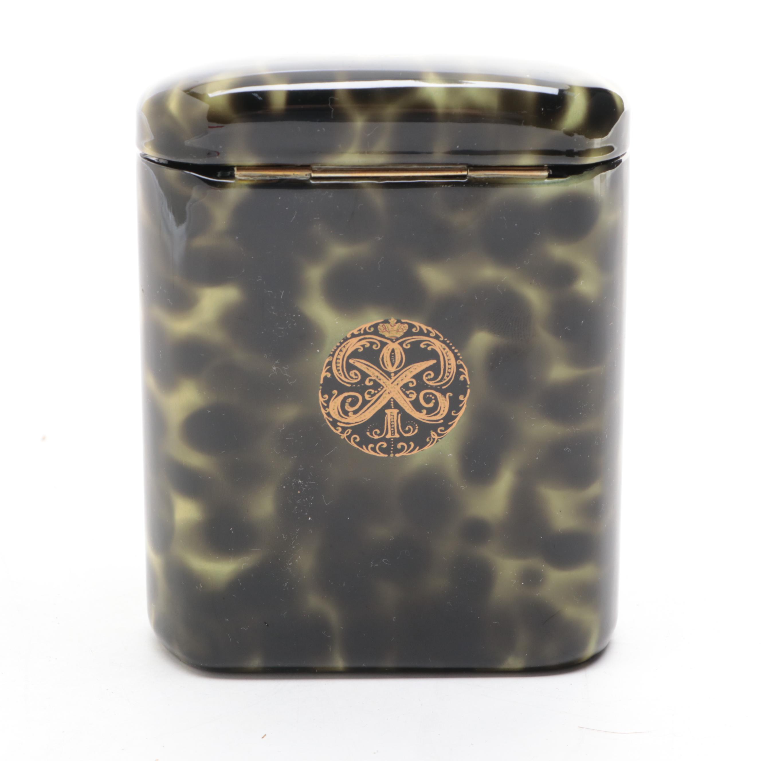 Russian Lacquerware Peter the Great Commemorative Box, 2006