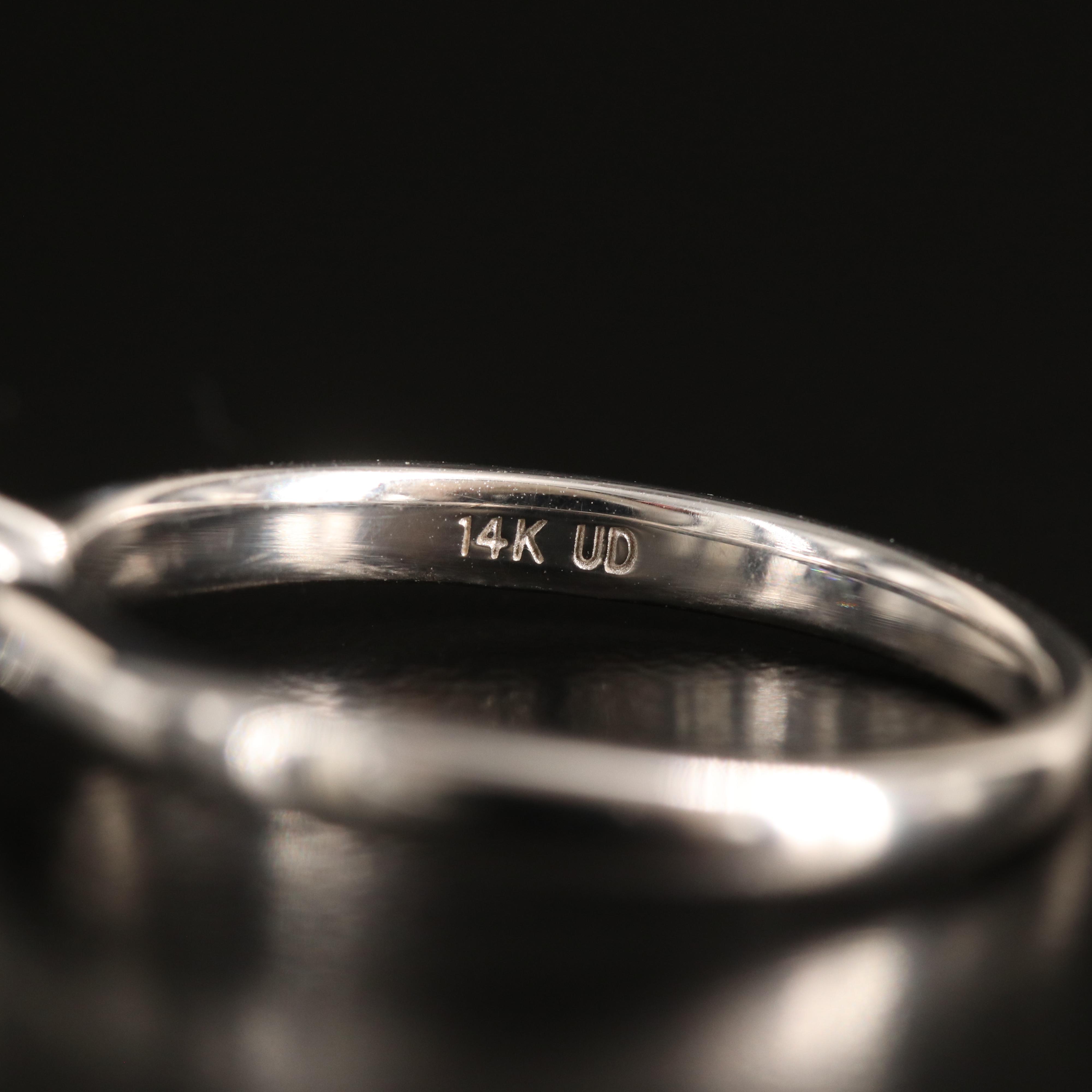 14K 0.59 CT Lab Grown Diamond Solitaire Ring