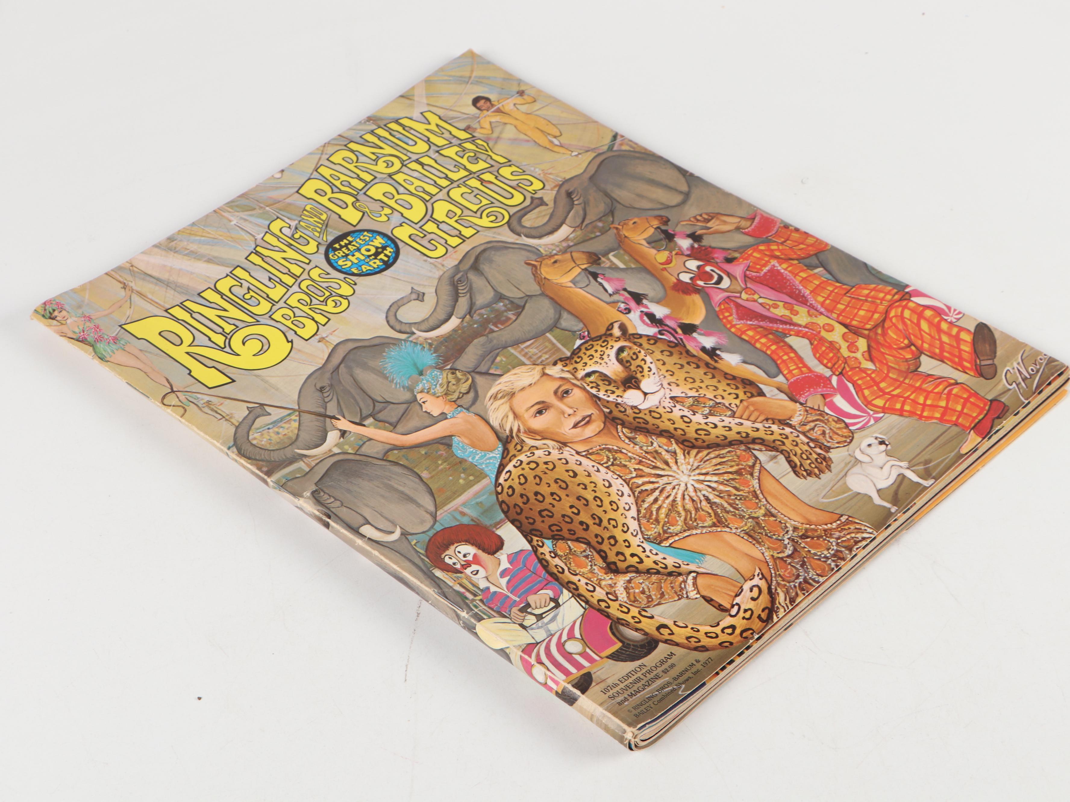 Ringling Bros. and Barnum & Bailey Circus Souvenir Programs, More, Late 20th C.