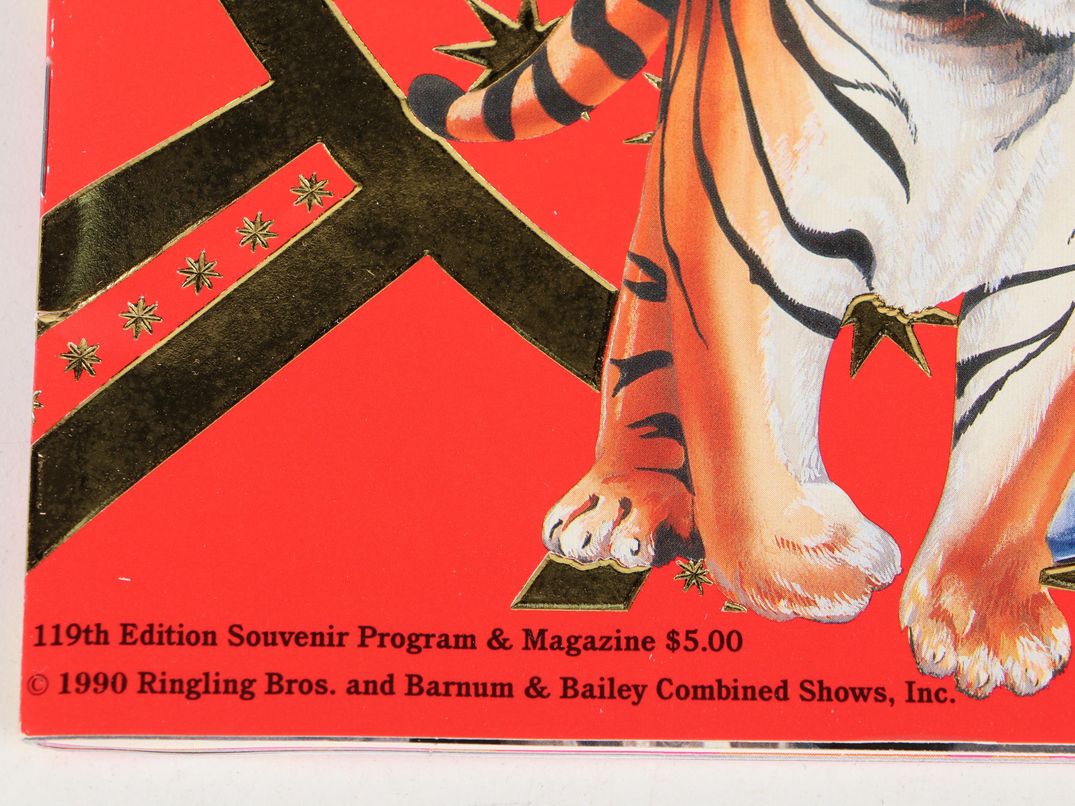 Ringling Bros. and Barnum & Bailey Circus Souvenir Programs, More, Late 20th C.