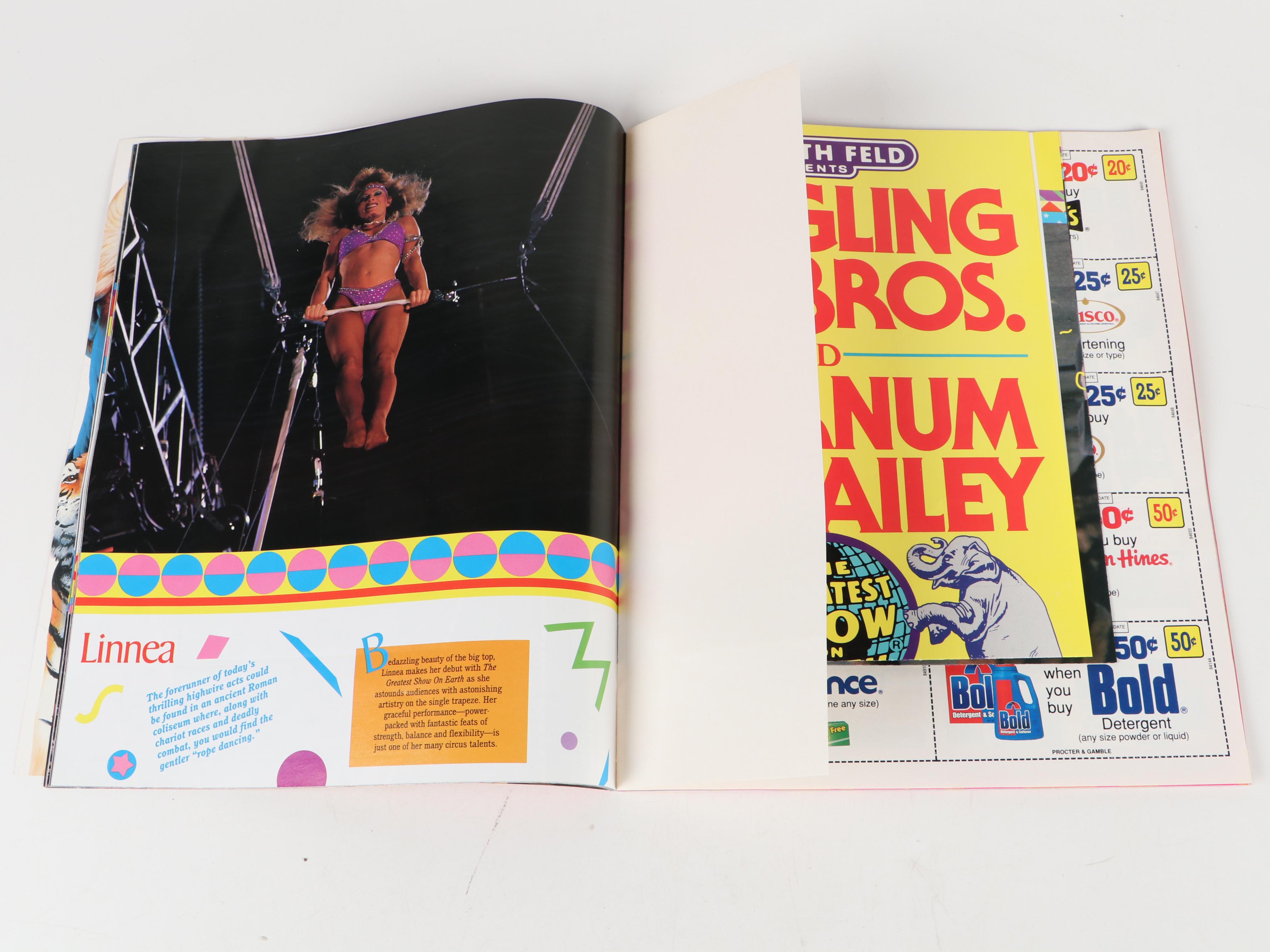 Ringling Bros. and Barnum & Bailey Circus Souvenir Programs, More, Late 20th C.