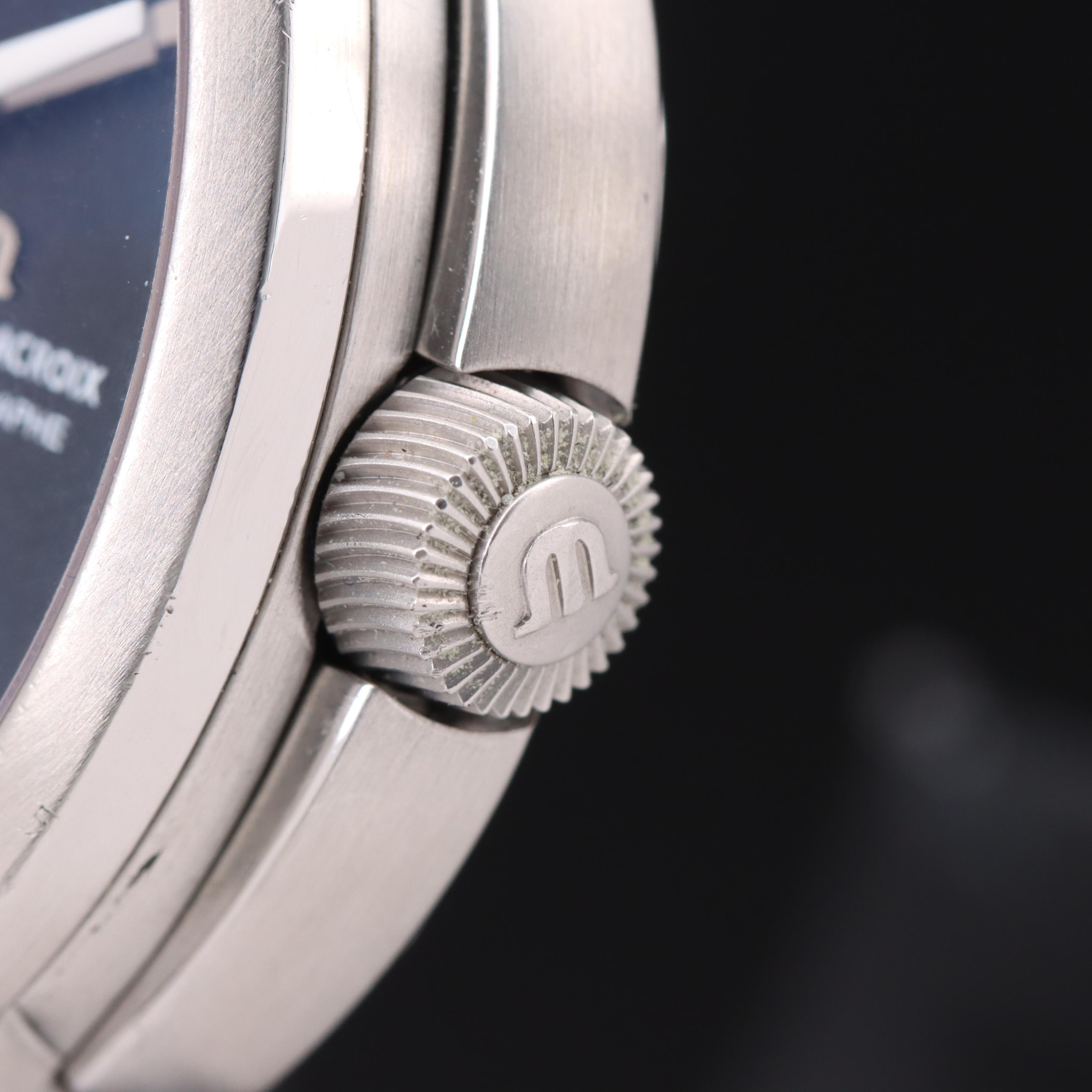 Maurice LaCroix Pontos Chronograph 42mm Steel Automatic Watch