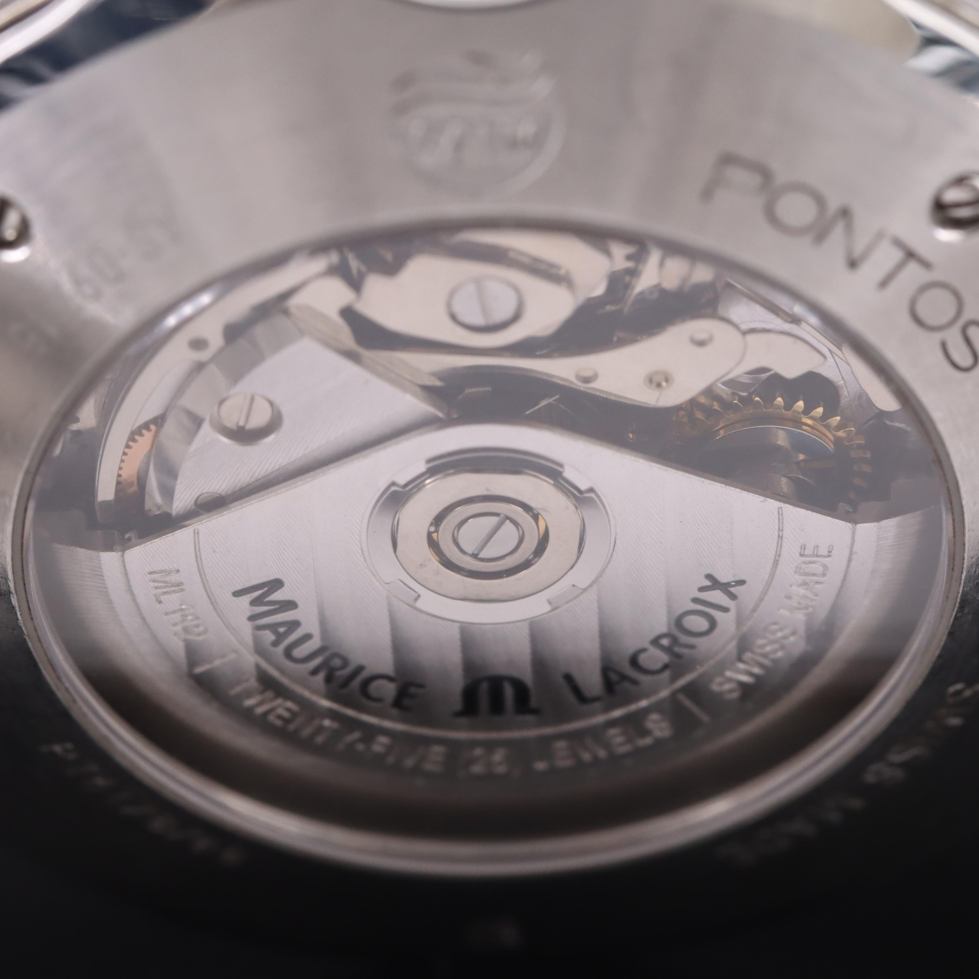 Maurice LaCroix Pontos Chronograph 42mm Steel Automatic Watch