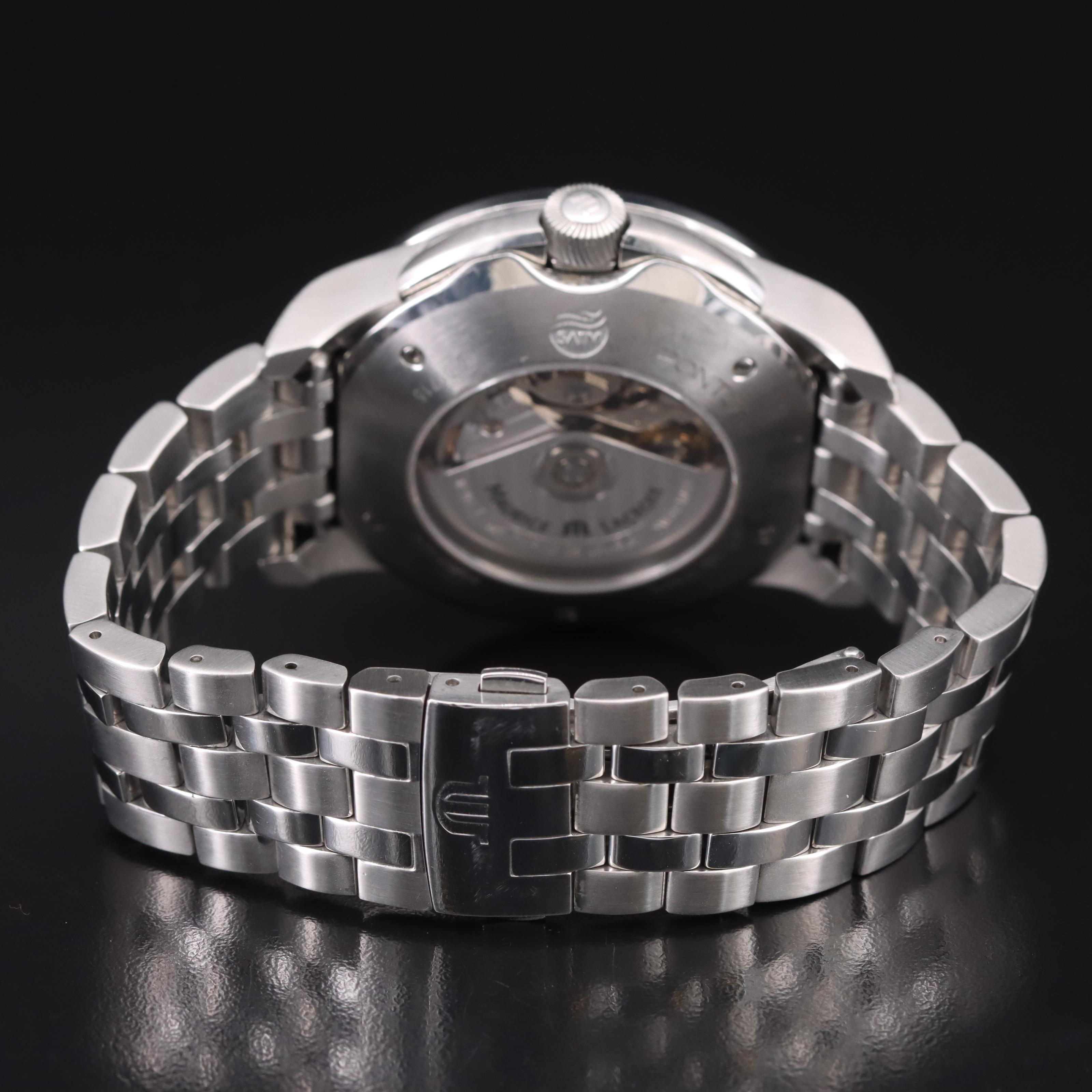 Maurice LaCroix Pontos Chronograph 42mm Steel Automatic Watch