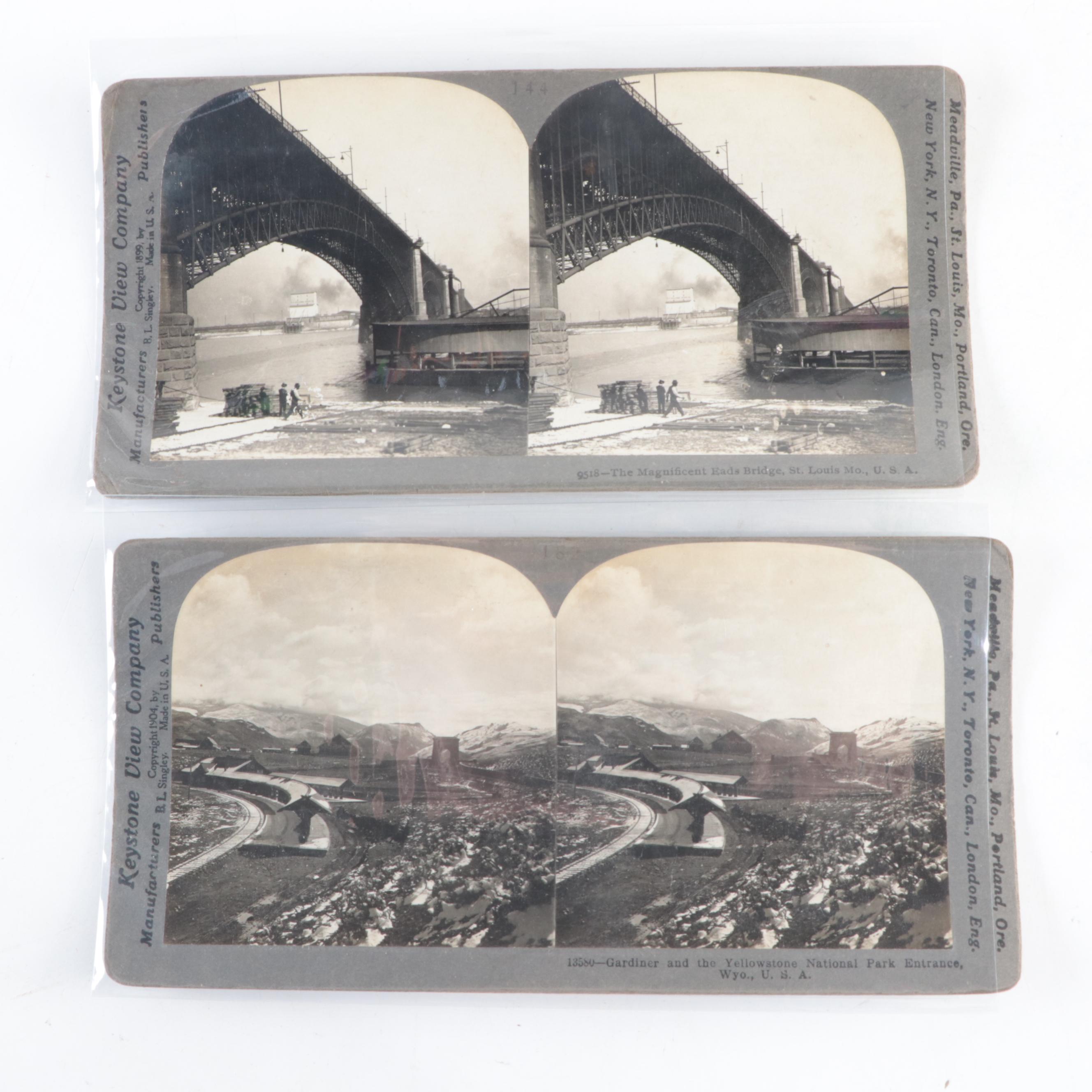 Keystone View Company and Griffith & Griffith Stereoview Cards