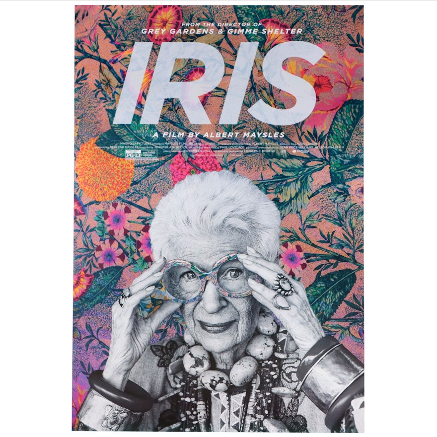 Offset Lithograph of Film Poster "Iris"