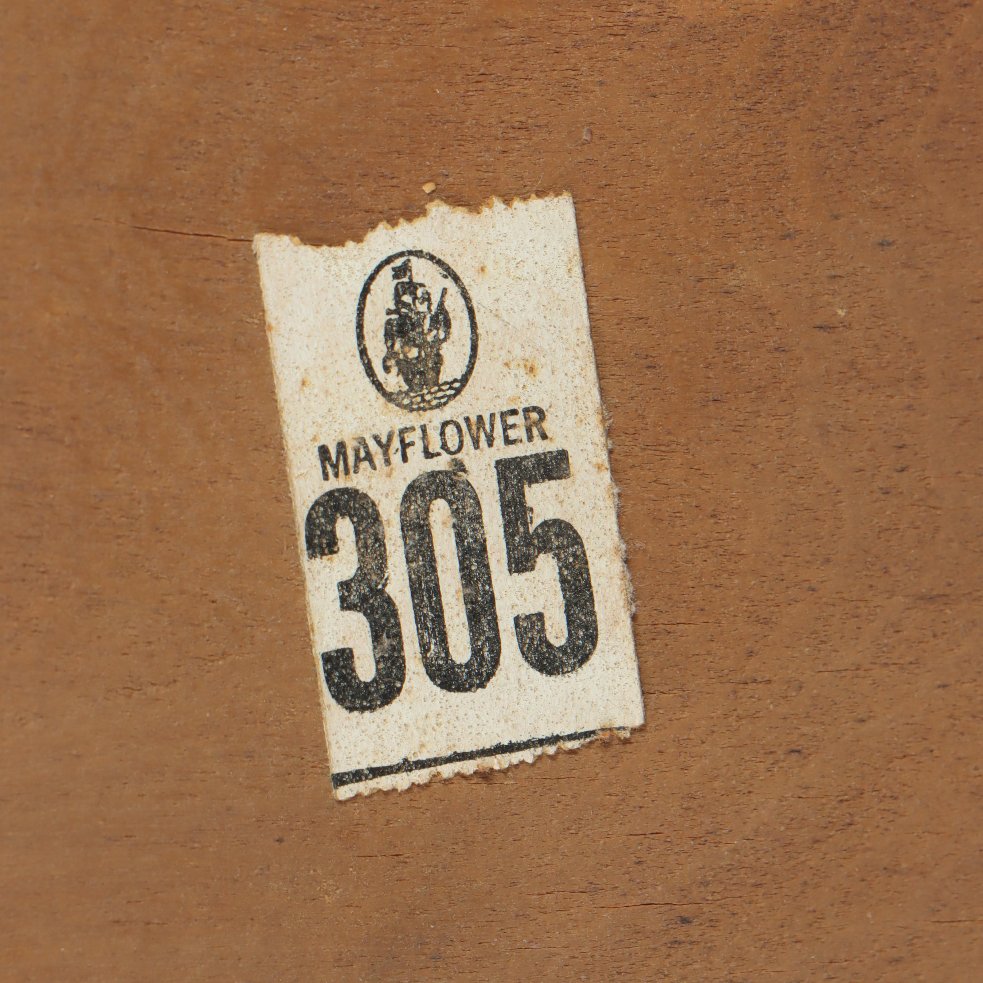 Heywood-Wakefield Mid Century Modern Chest-on-Chest in Bleached Finish