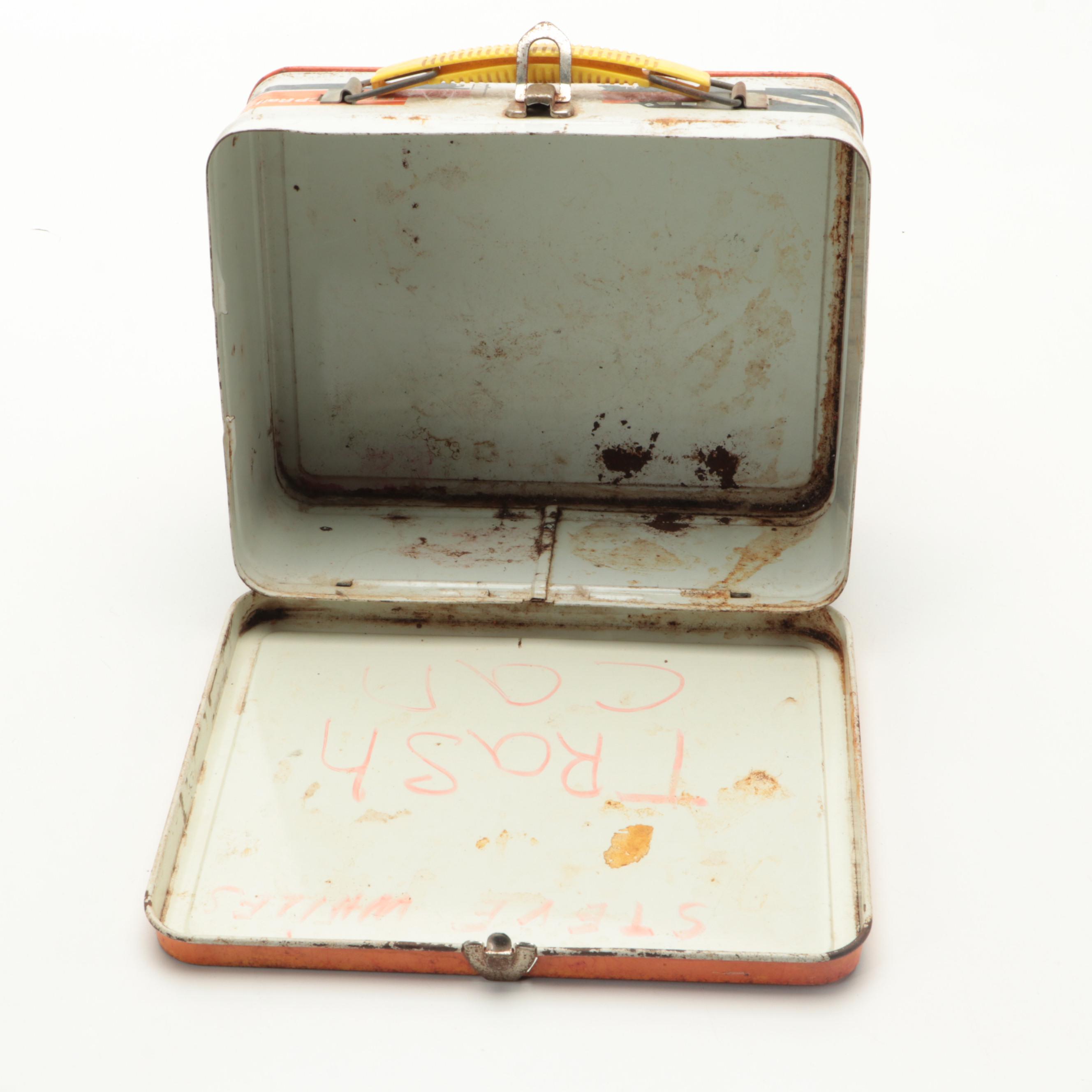 The Brady Bunch, Kung-Fu and CP Railroad Aluminum Lunchboxes, Late 20th Century