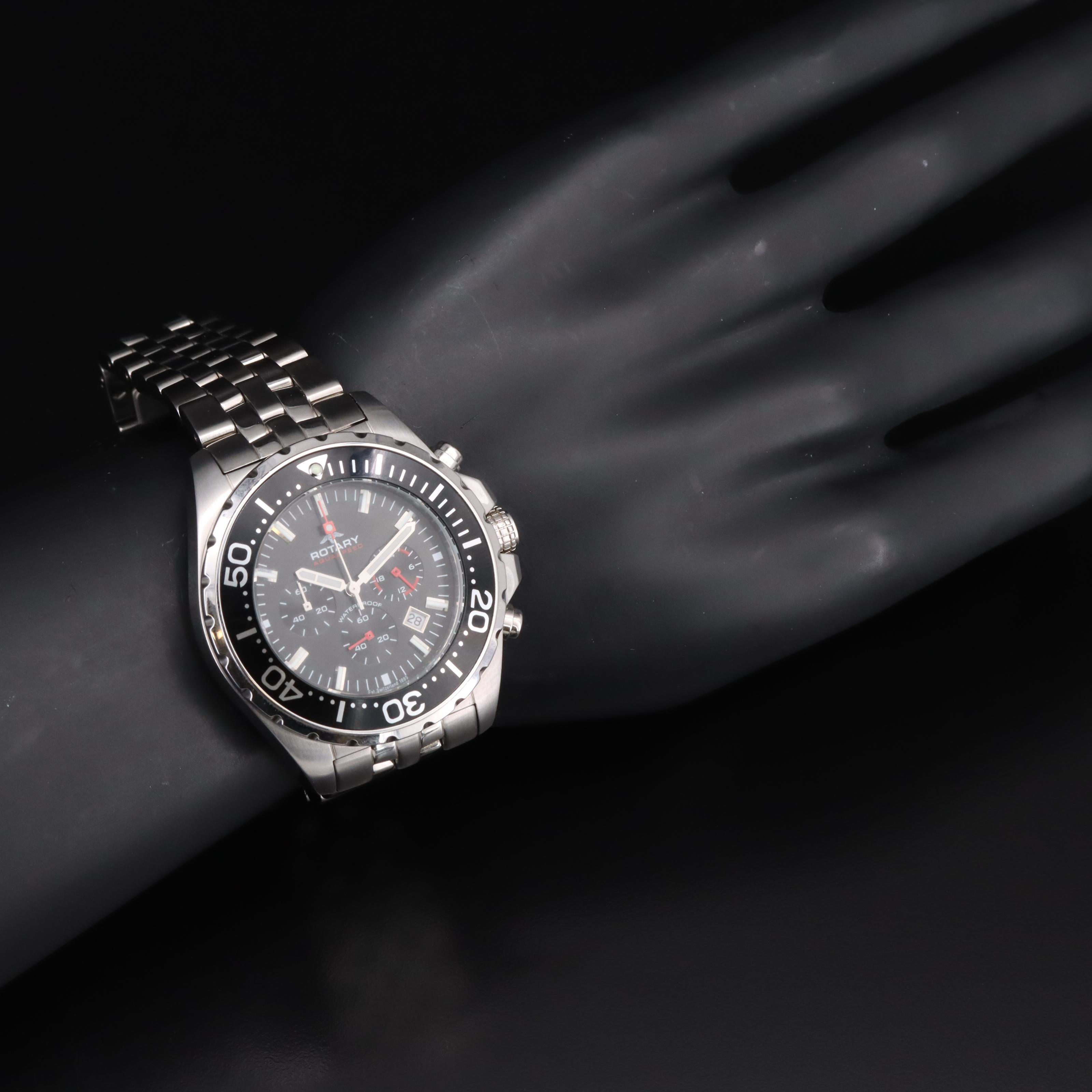 Rotary Aquaspeed Chronograph Quartz Watch