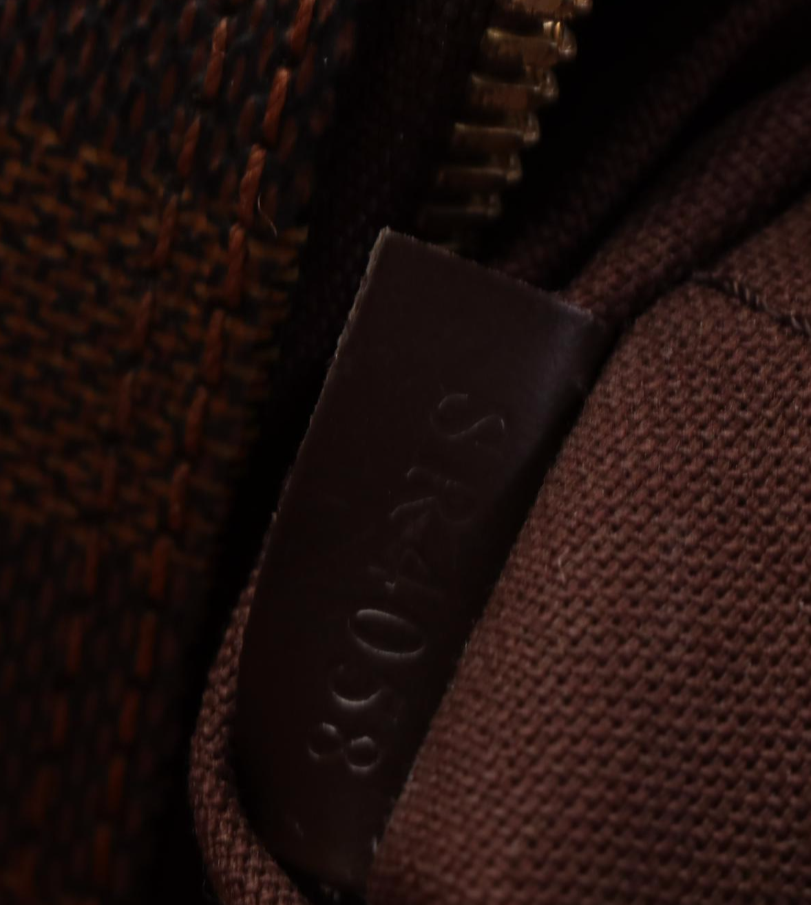 Louis Vuitton Naviglio Crossbody Bag in Damier Ebene Canvas