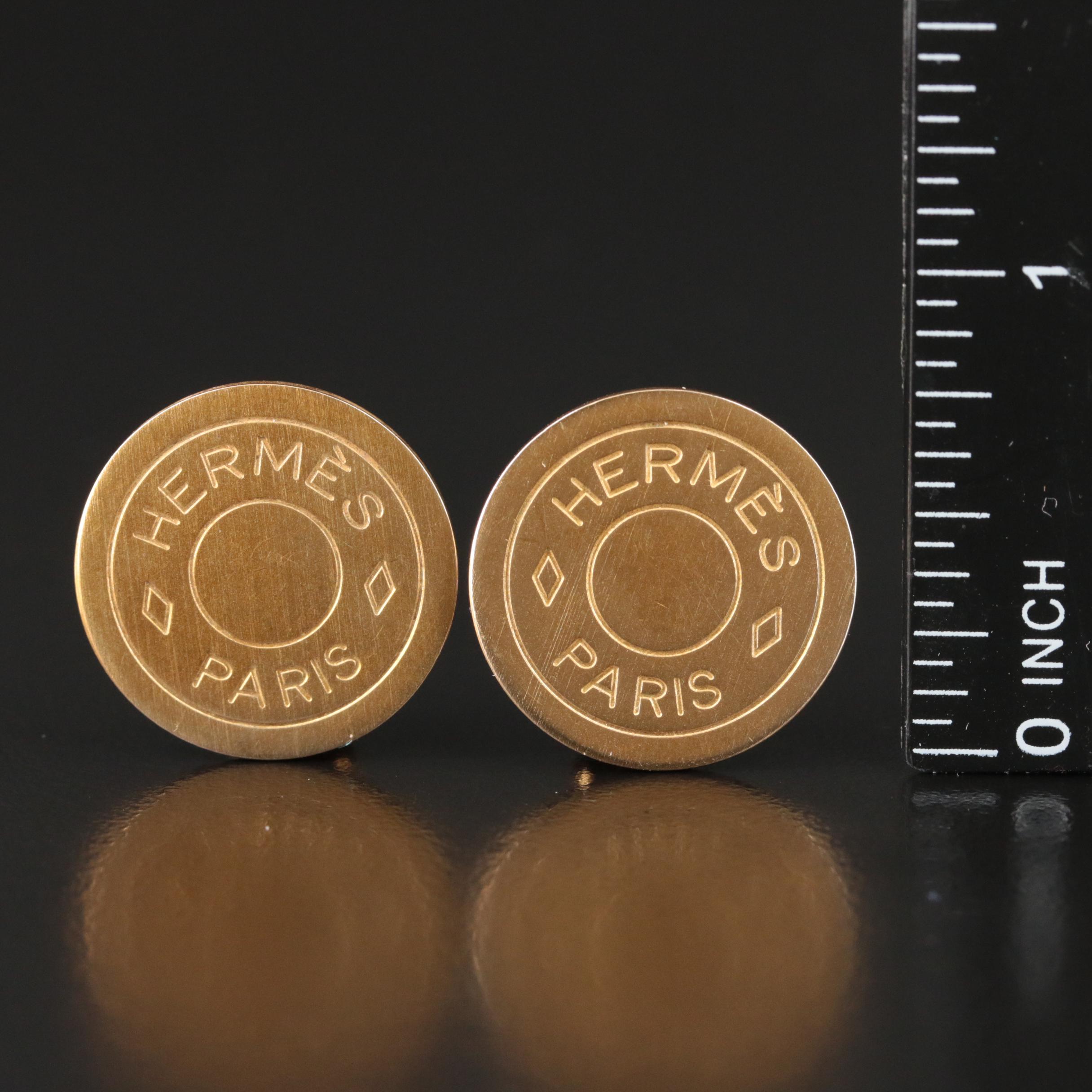 Hermès "Clou de Selle" Earrings