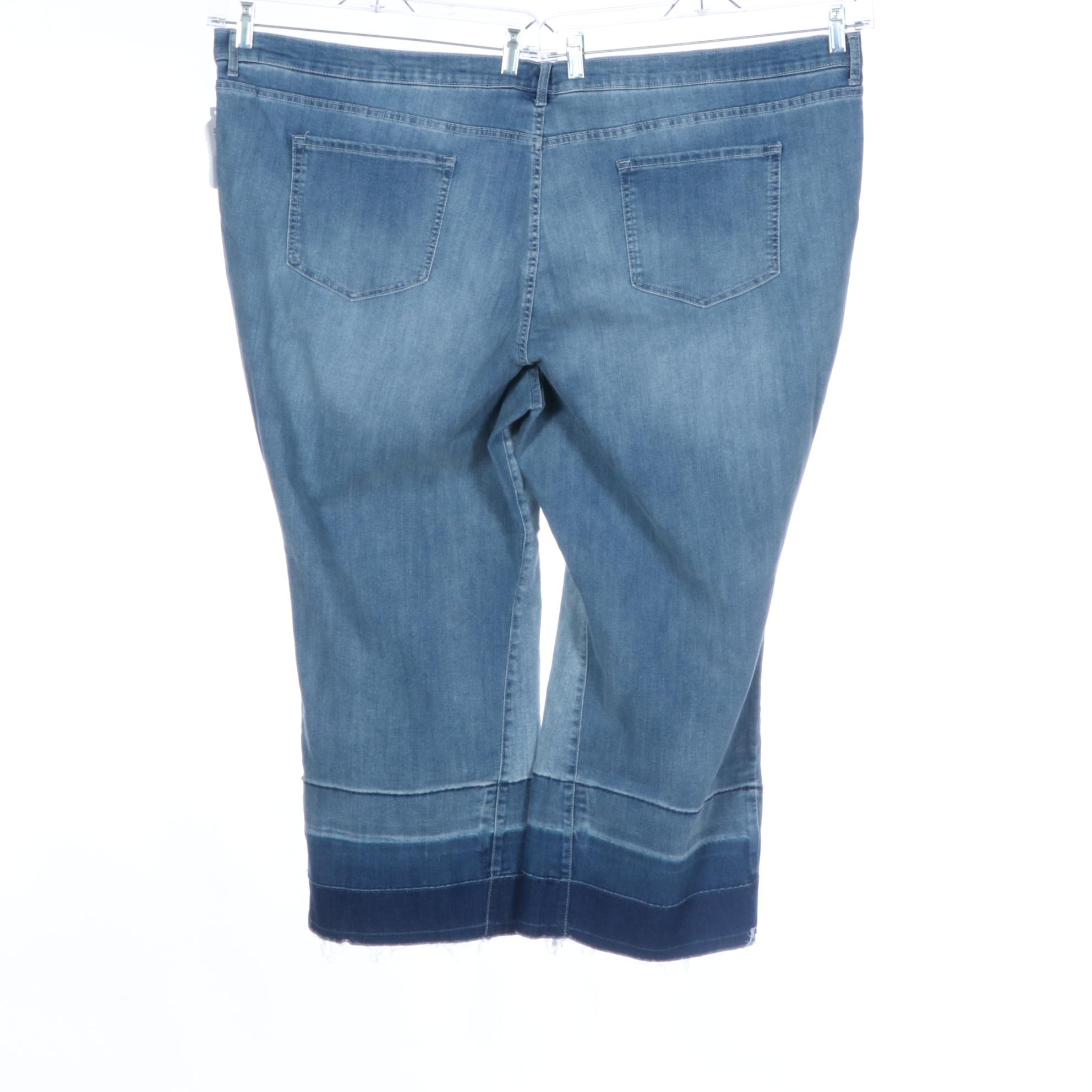 Logo by Lori Goldstein Five Pocket Jeans