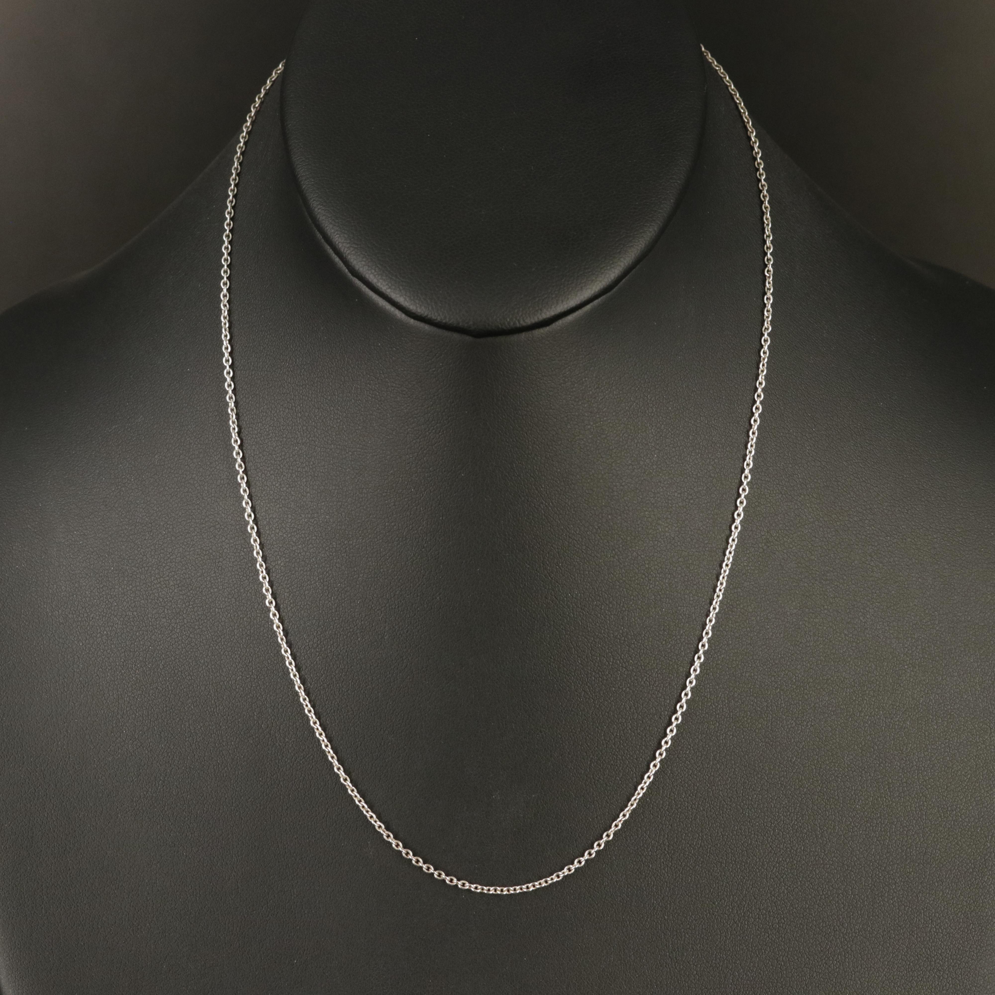 Elsa Peretti for Tiffany & Co. Sterling Cable Chain