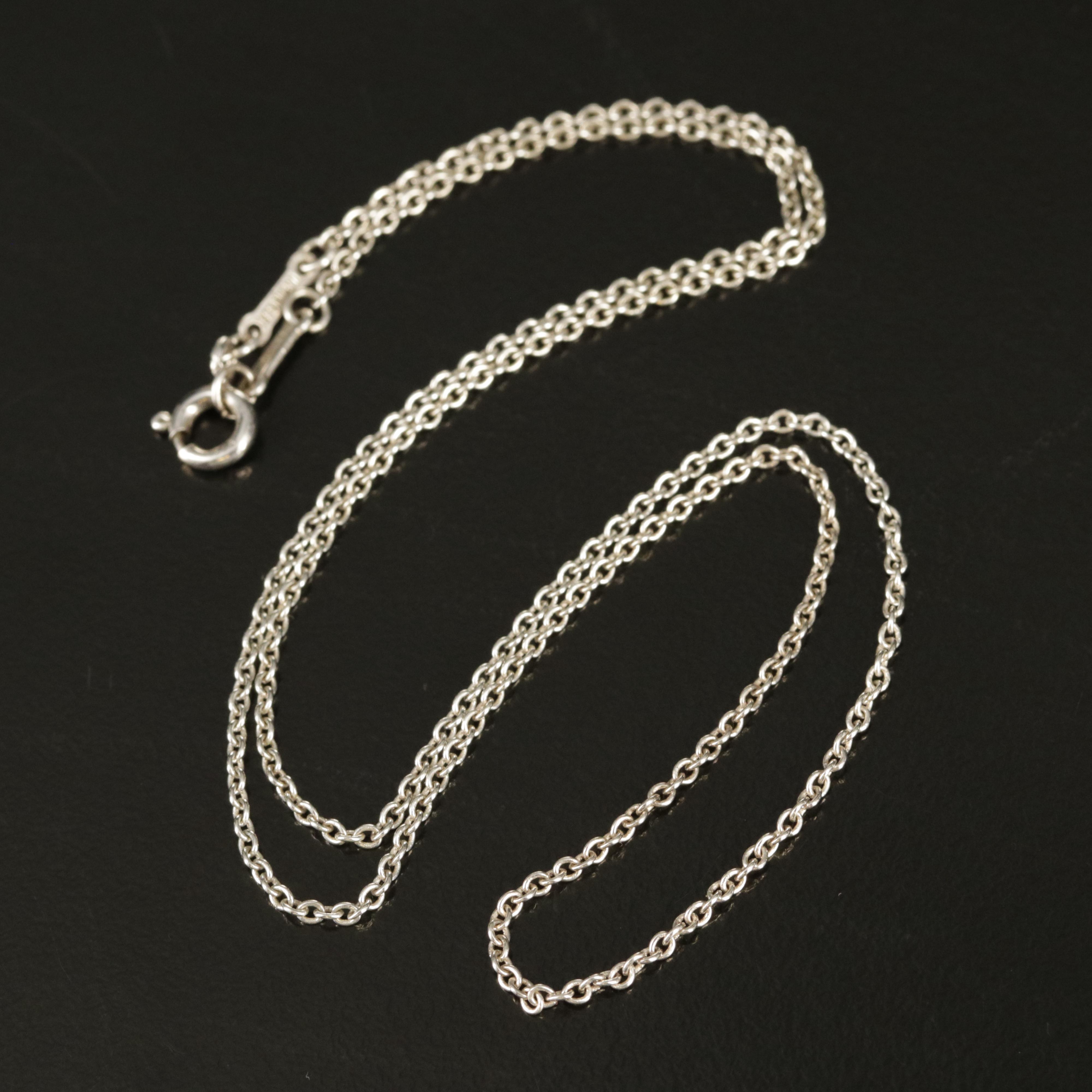 Elsa Peretti for Tiffany & Co. Sterling Cable Chain