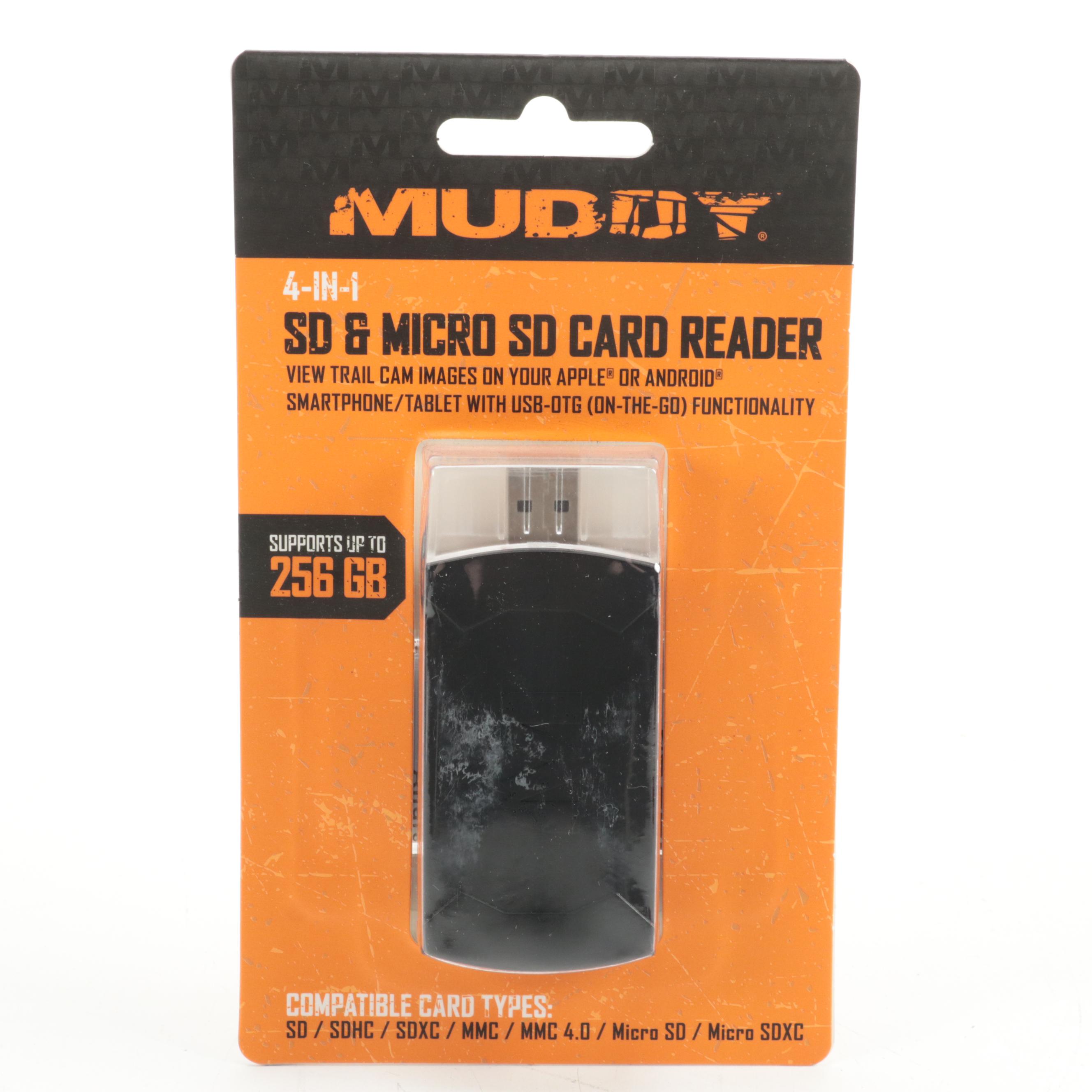 Pair of Stealth Cam Infrared Trail Cameras With SD Reader