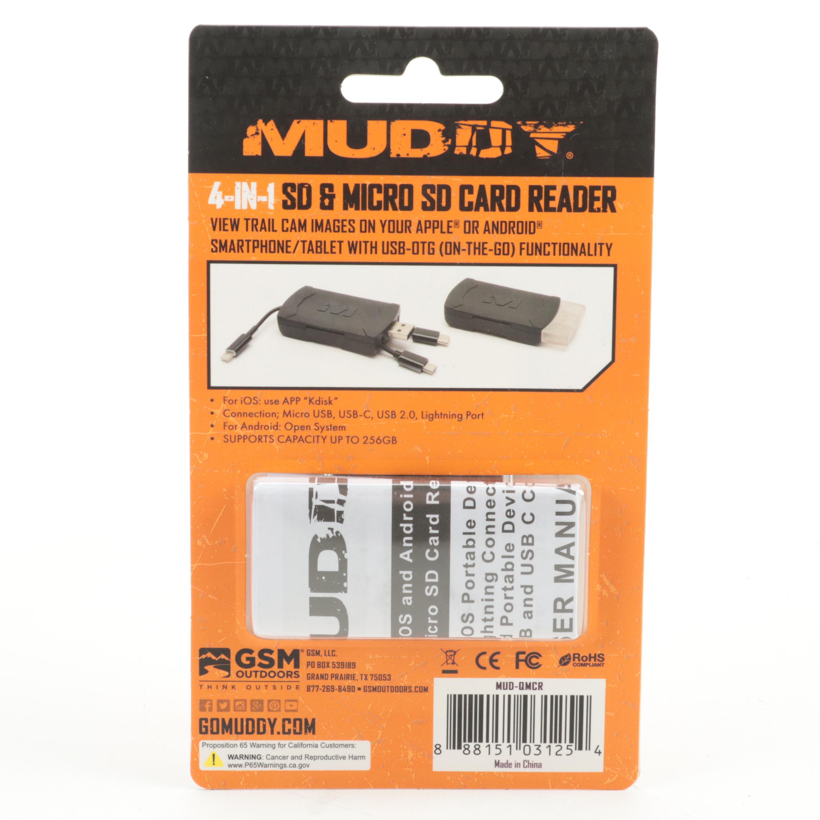 Pair of Stealth Cam Infrared Trail Cameras With SD Reader