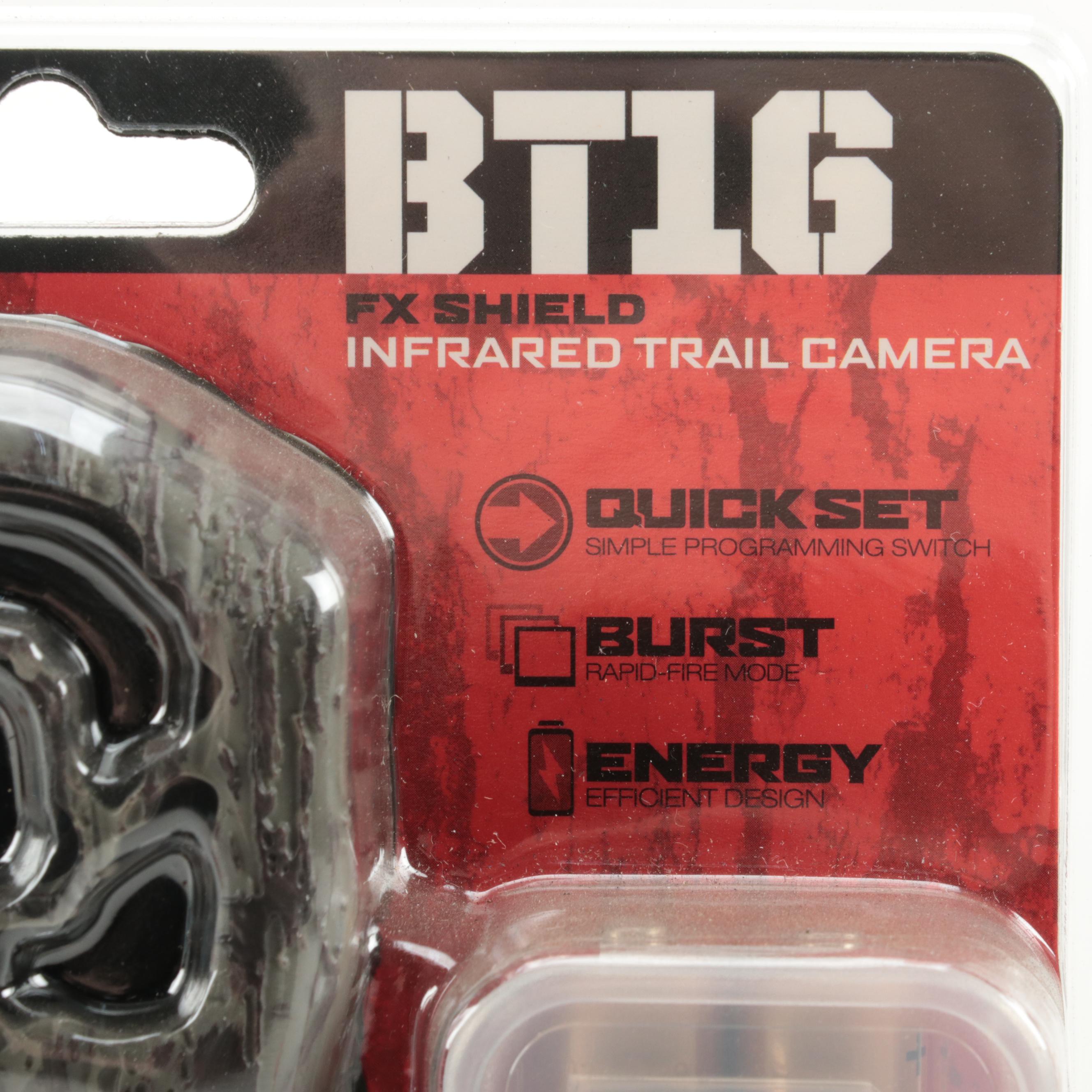 Pair of Stealth Cam Infrared Trail Cameras With SD Reader