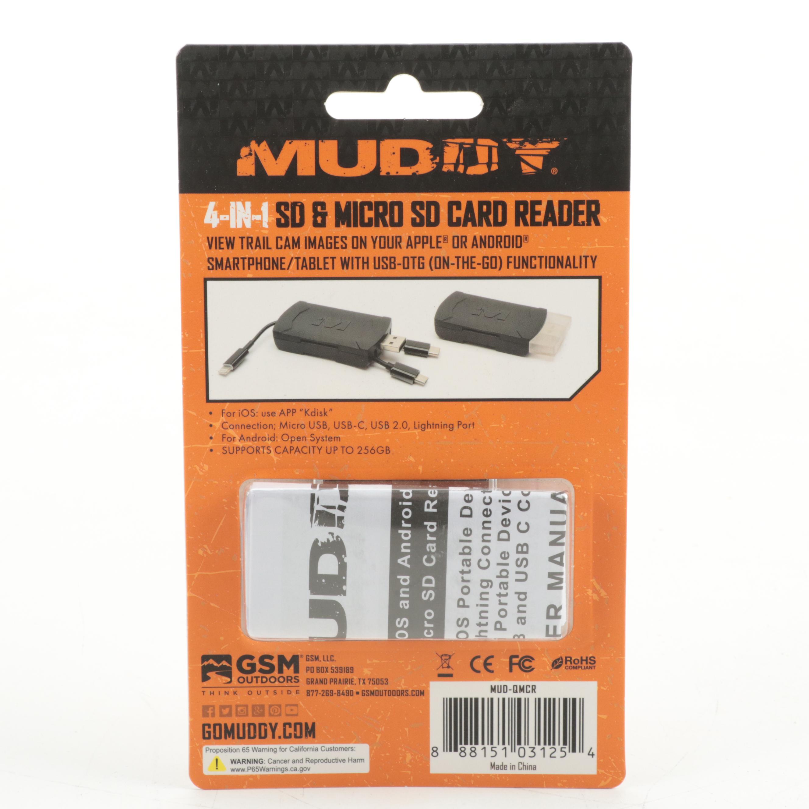 Pair of Stealth Cam Infrared Trail Cameras With SD Reader