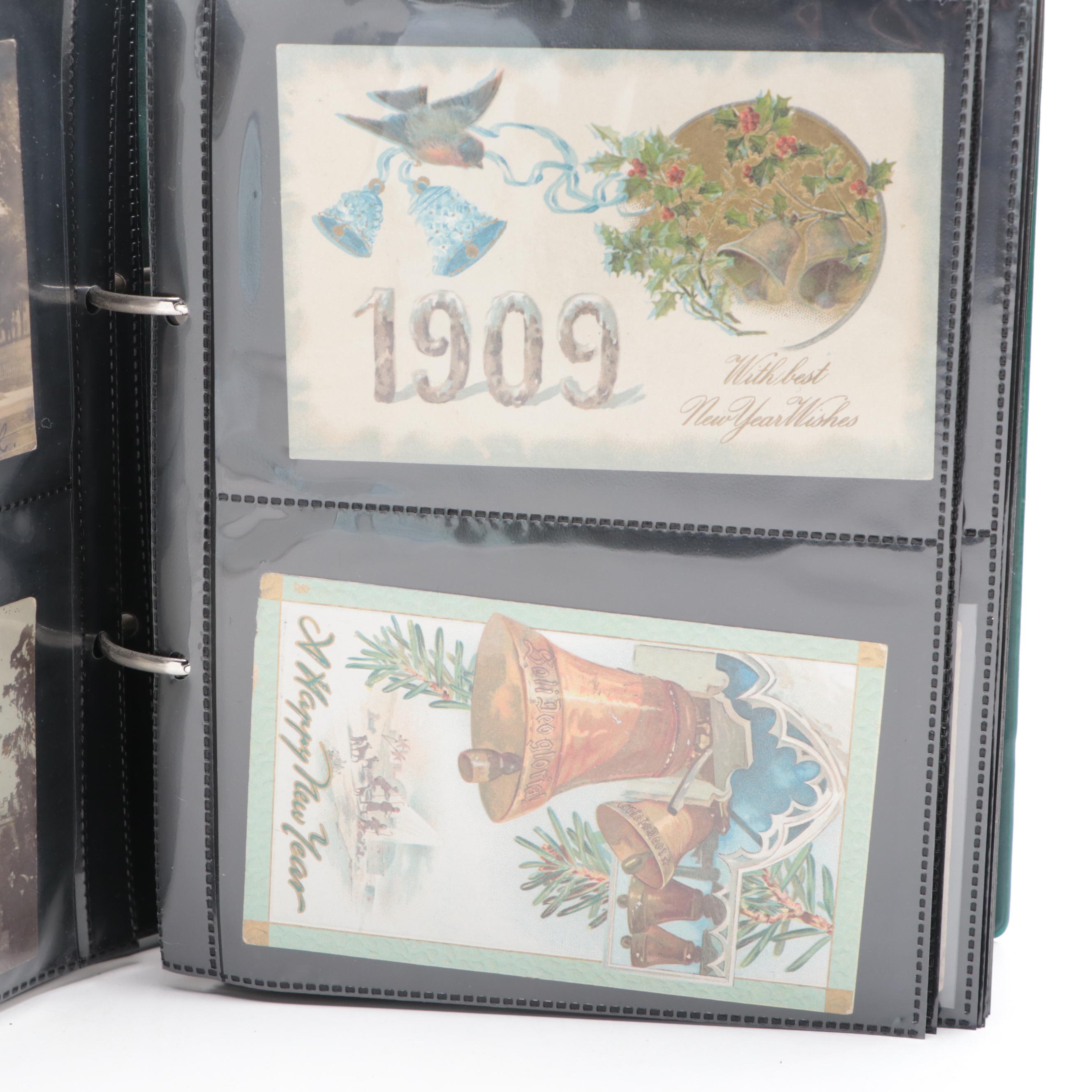 Postcard Album with Feik & Rausch, S.H. Knox & Co., and More Postcards