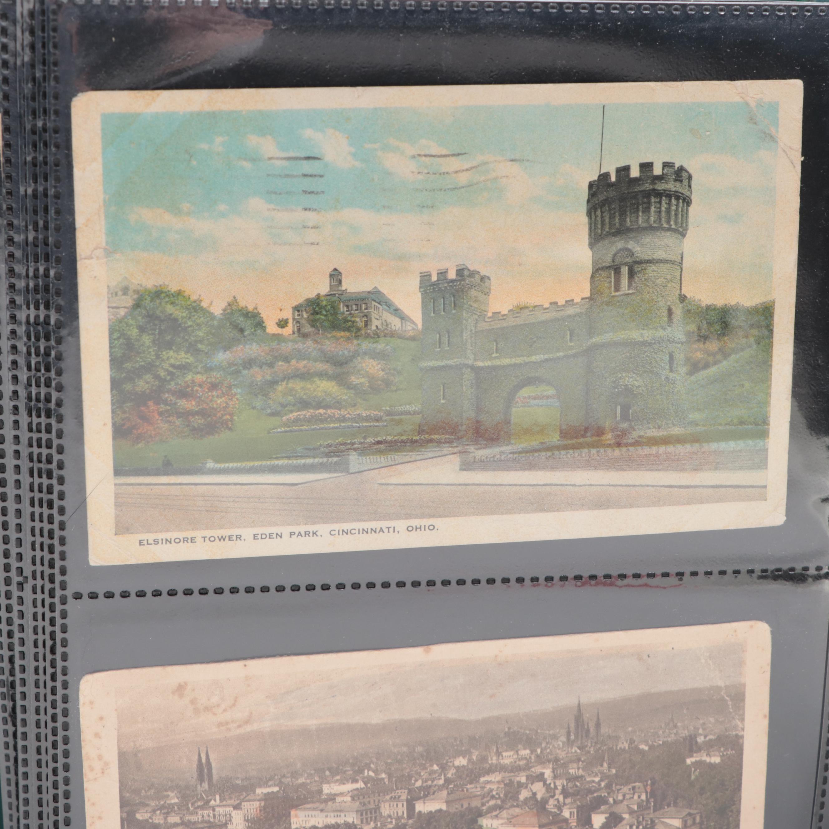 Postcard Album with Feik & Rausch, S.H. Knox & Co., and More Postcards