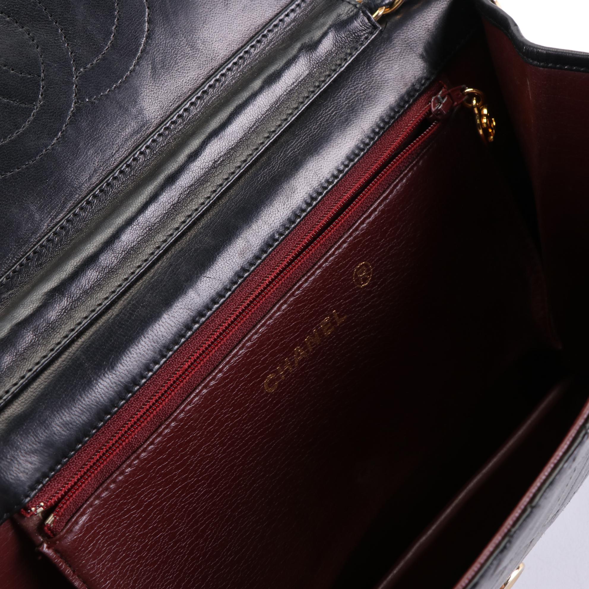 Chanel CC Flap Front Bag in Quilted Leather