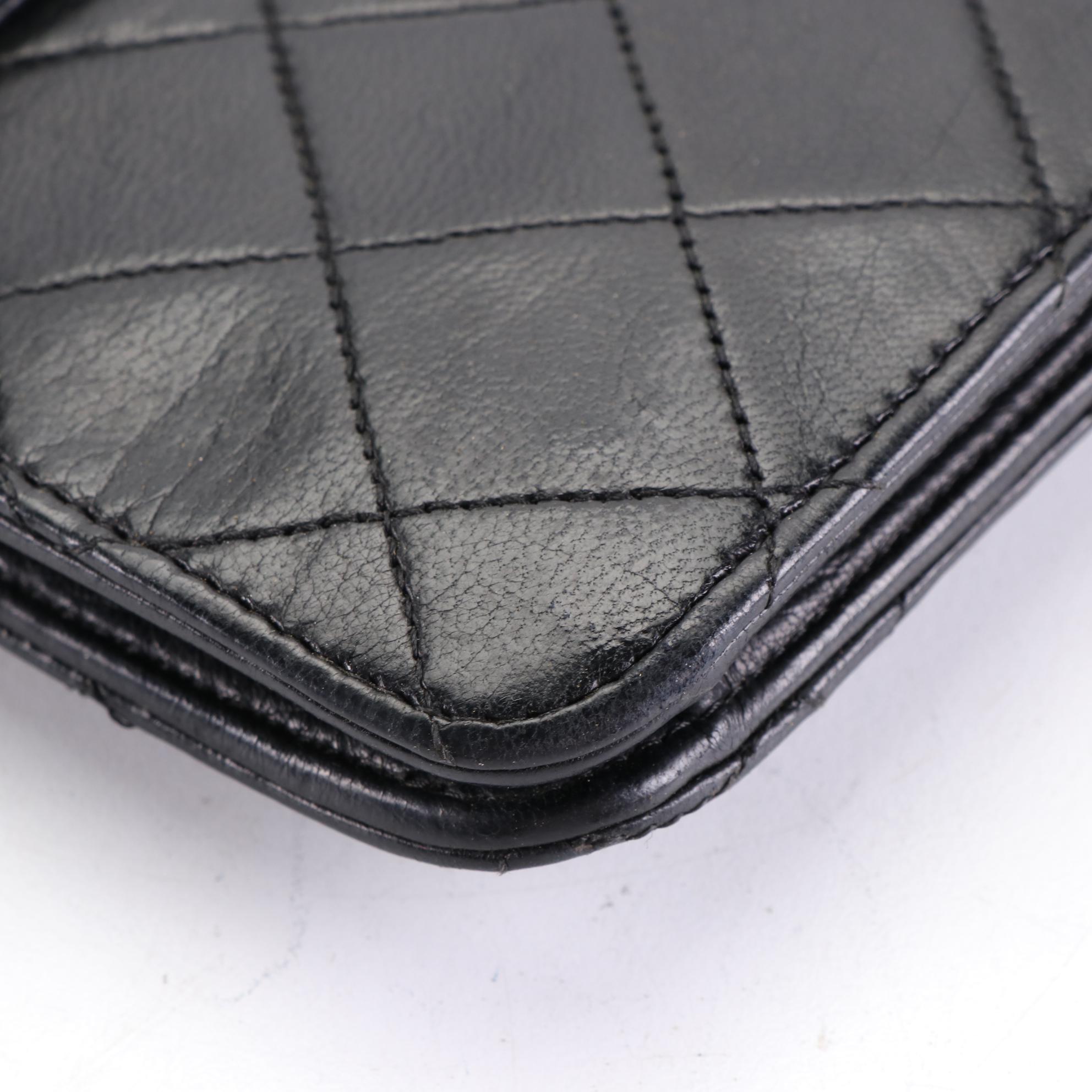 Chanel CC Flap Front Bag in Quilted Leather