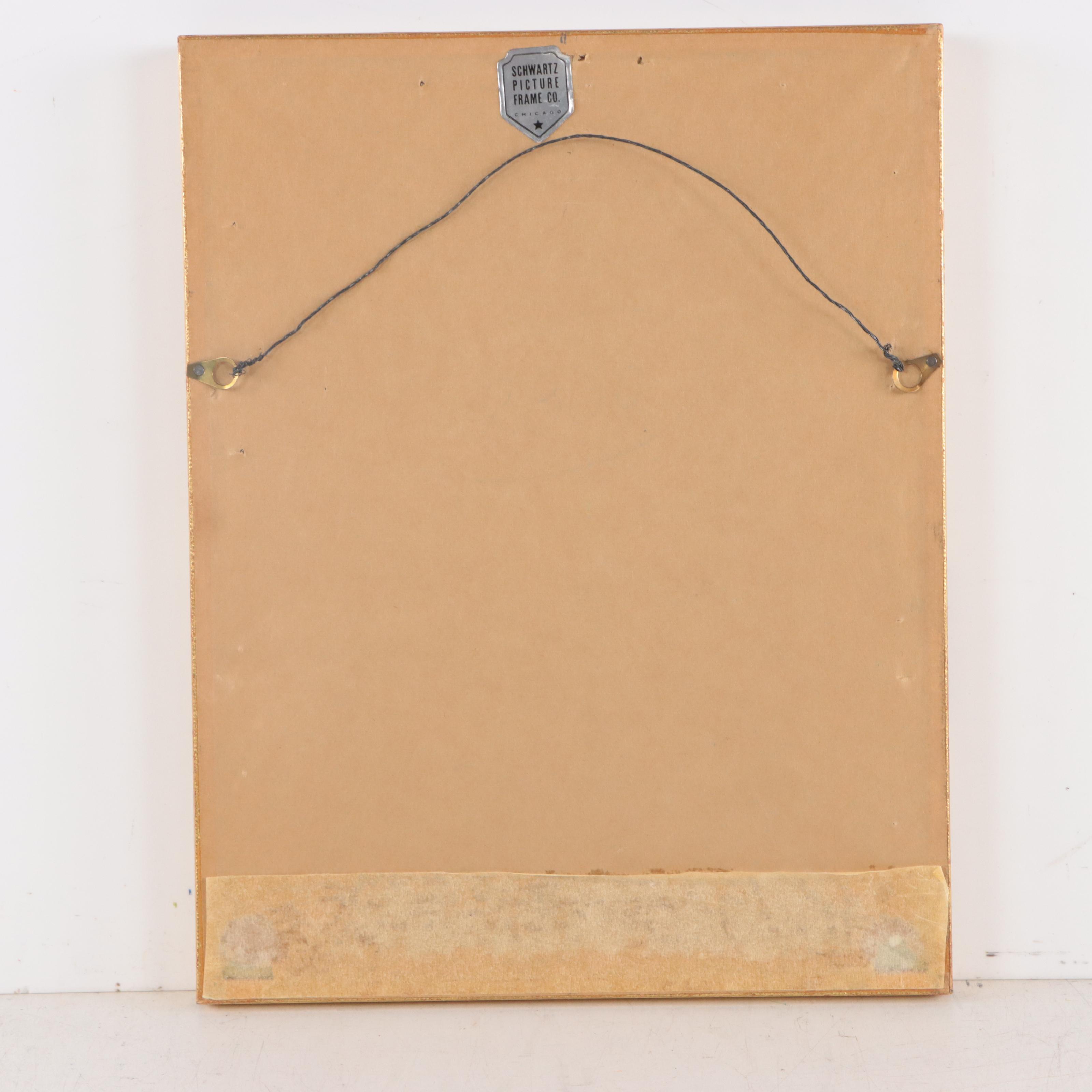 Halftone After Kitagawa Utamaro "Portrait of Naniwaya Okita"