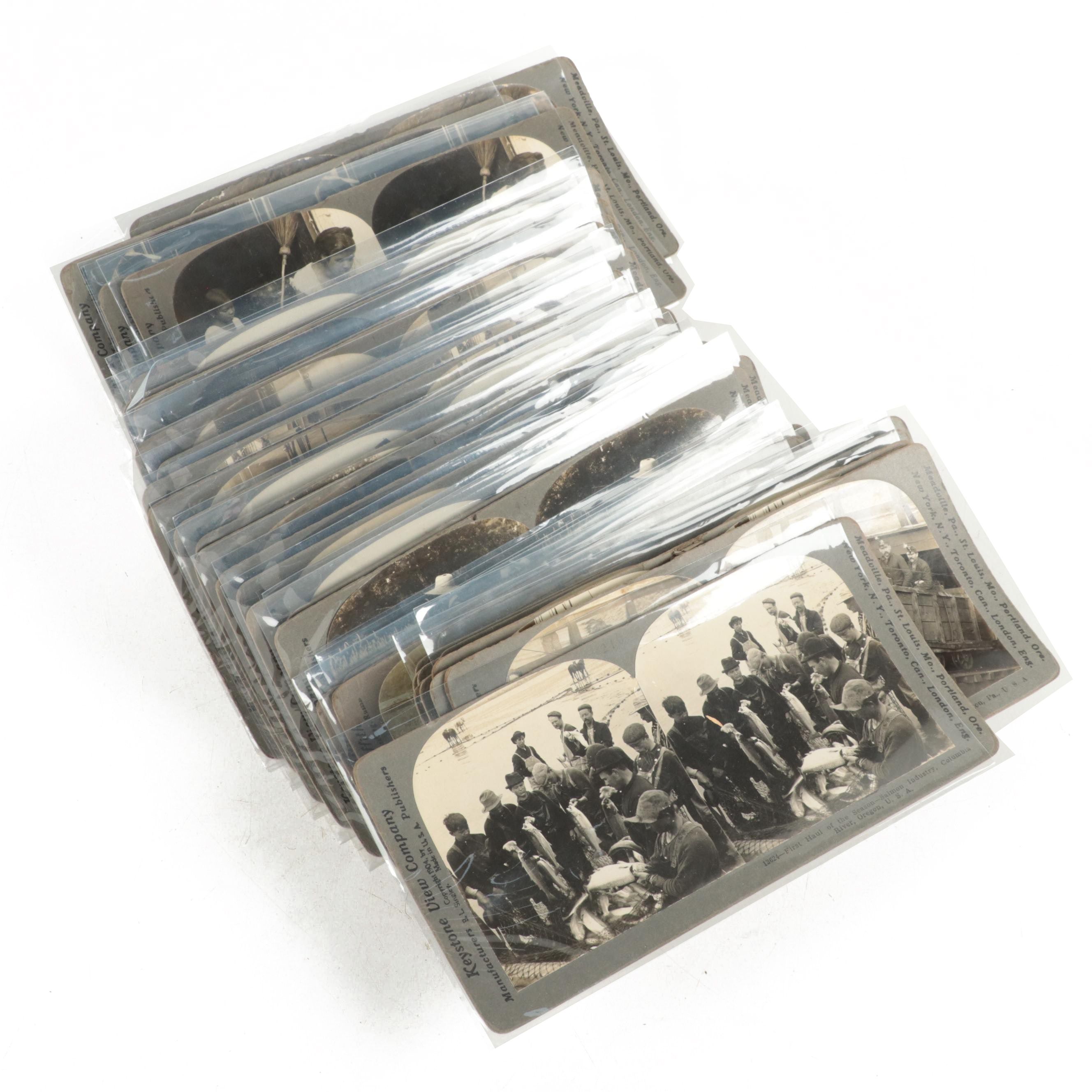 Keystone View Company and Griffith & Griffith Stereoview Cards