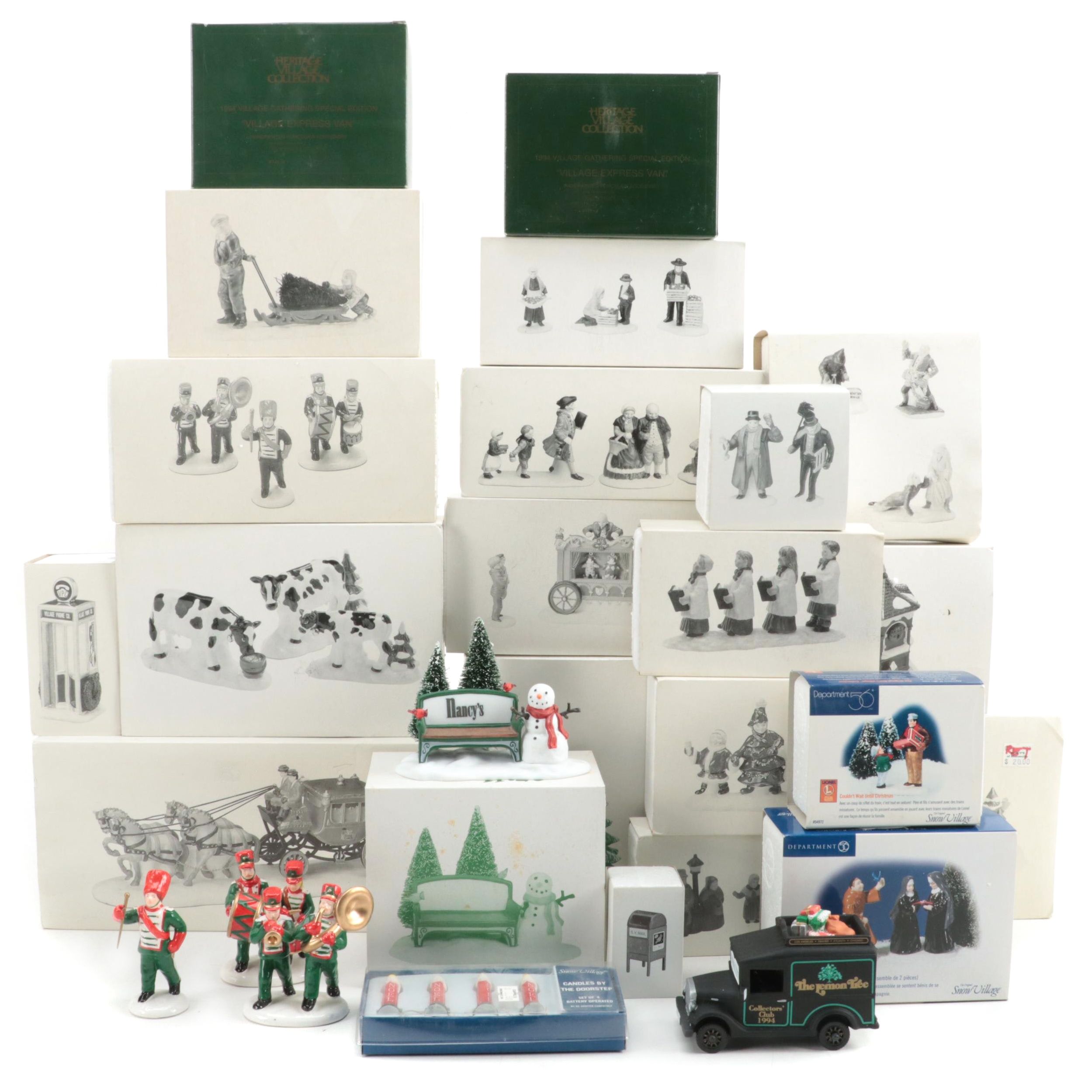Department 56 Christmas Village Figurines and Accessories