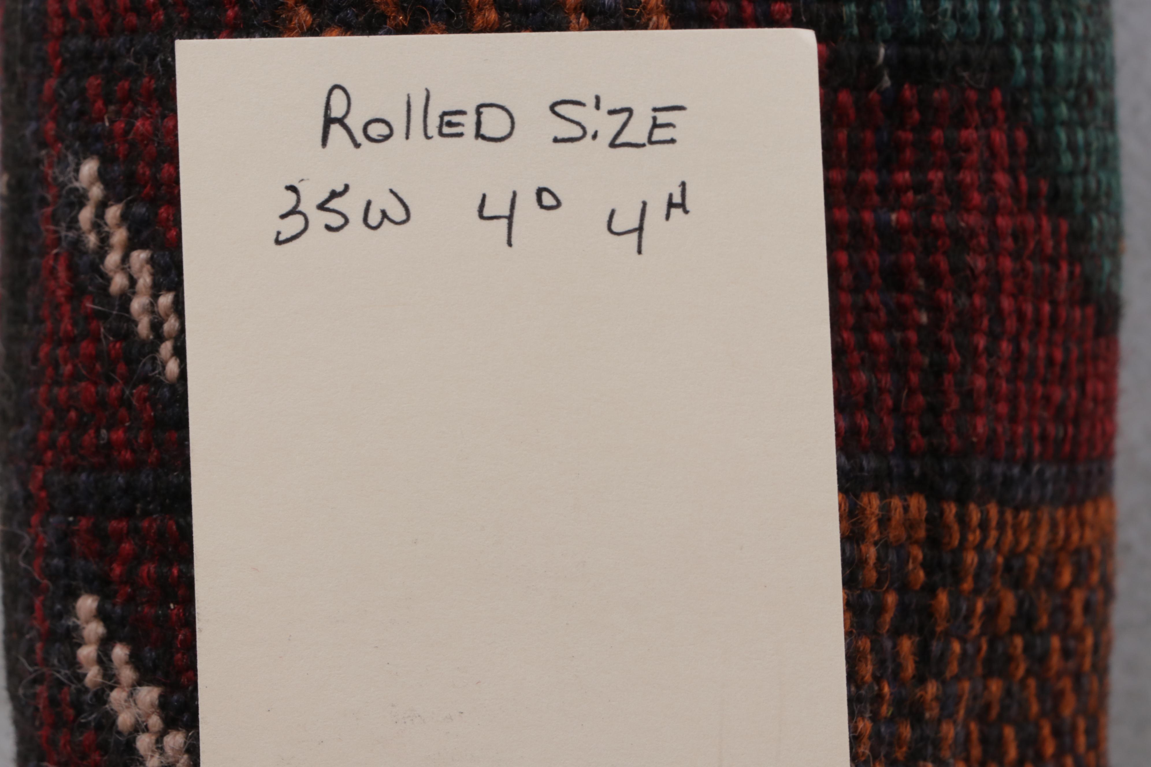 2'11 x 4'7 Hand-Knotted Afghan Baluch Accent Rug