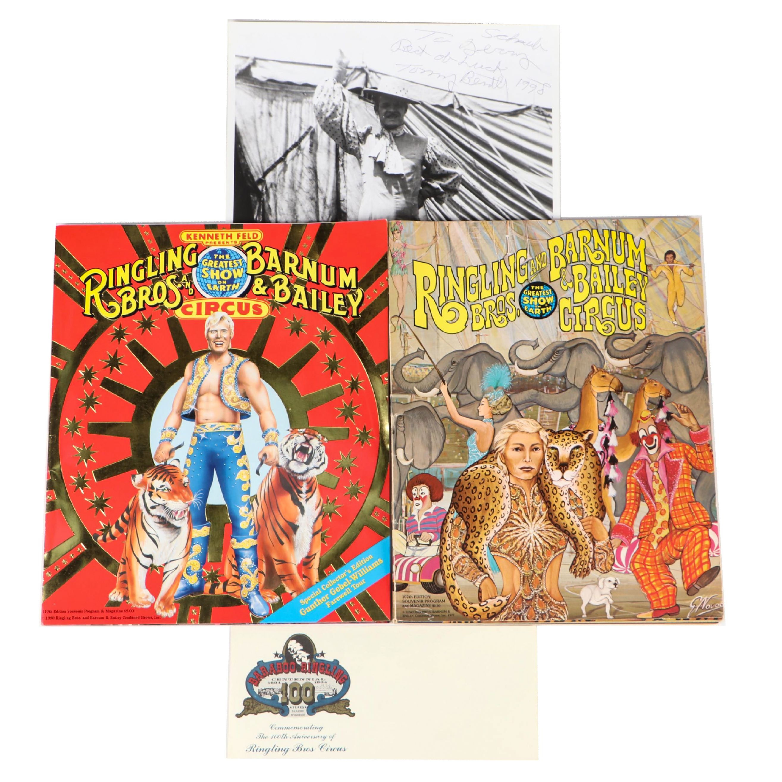 Ringling Bros. and Barnum & Bailey Circus Souvenir Programs, More, Late 20th C.