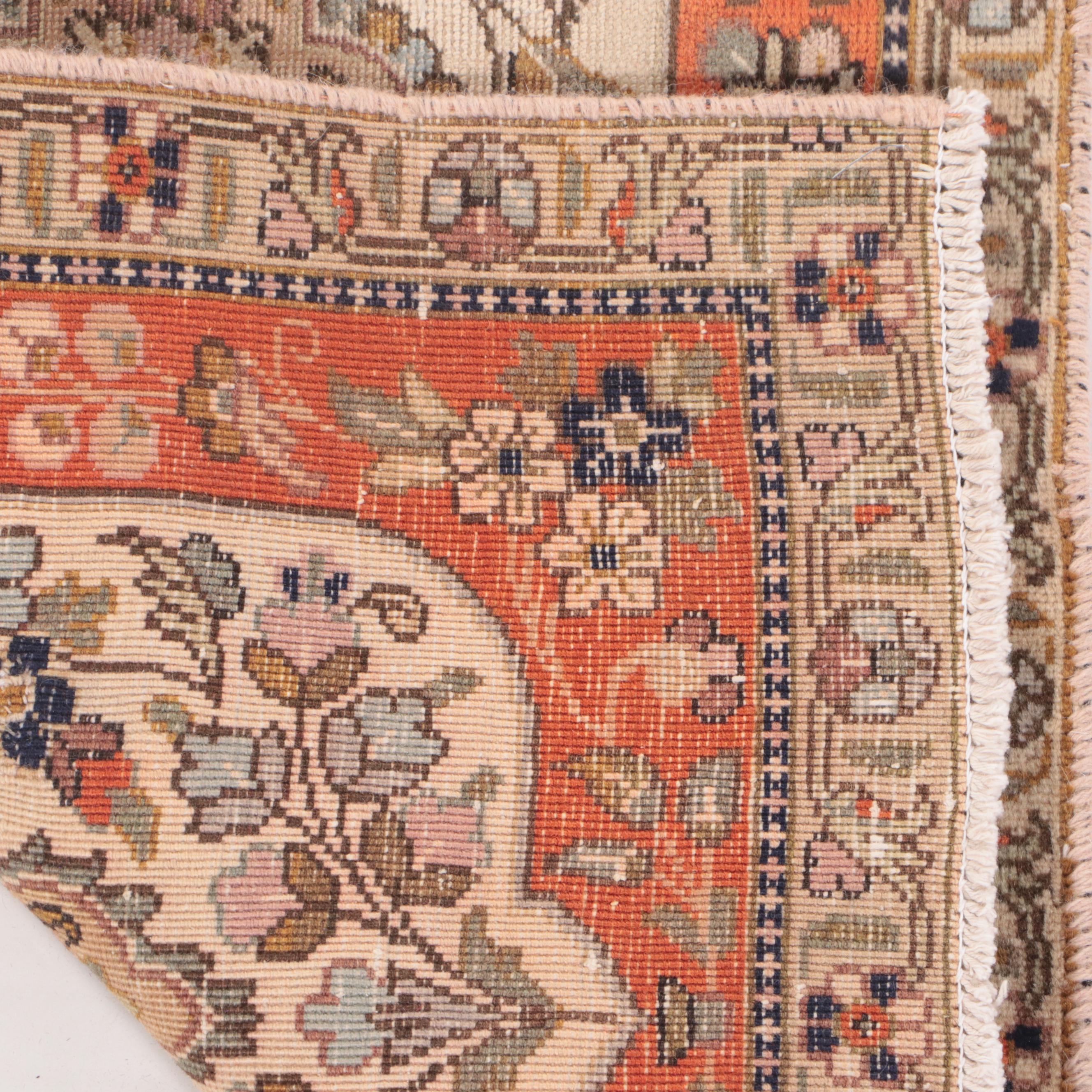 2'1 x 3'6 Hand-Knotted Persian Hamadan Accent Rug