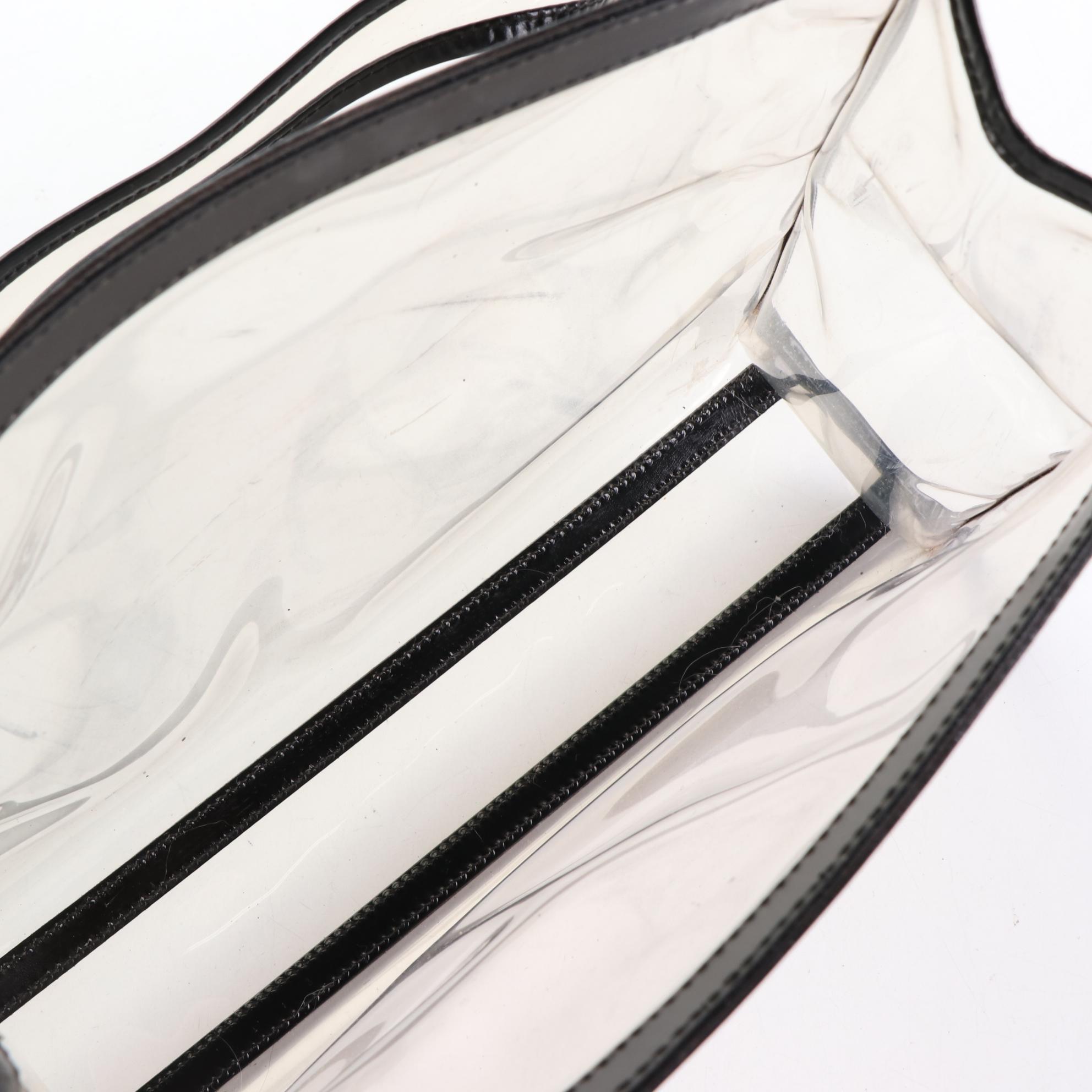 Gucci PVC and Leather Shoulder Bag