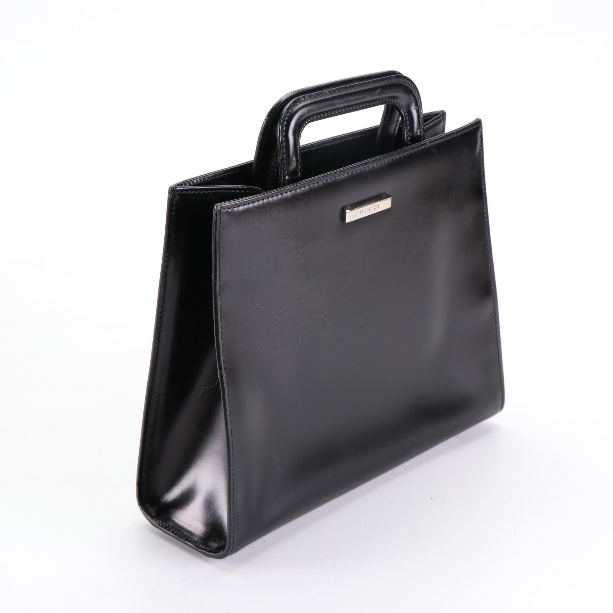 Gucci PVC and Leather Shoulder Bag