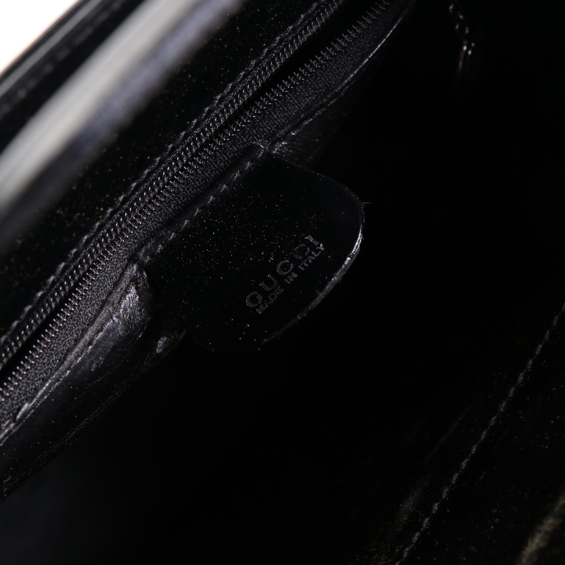 Gucci PVC and Leather Shoulder Bag