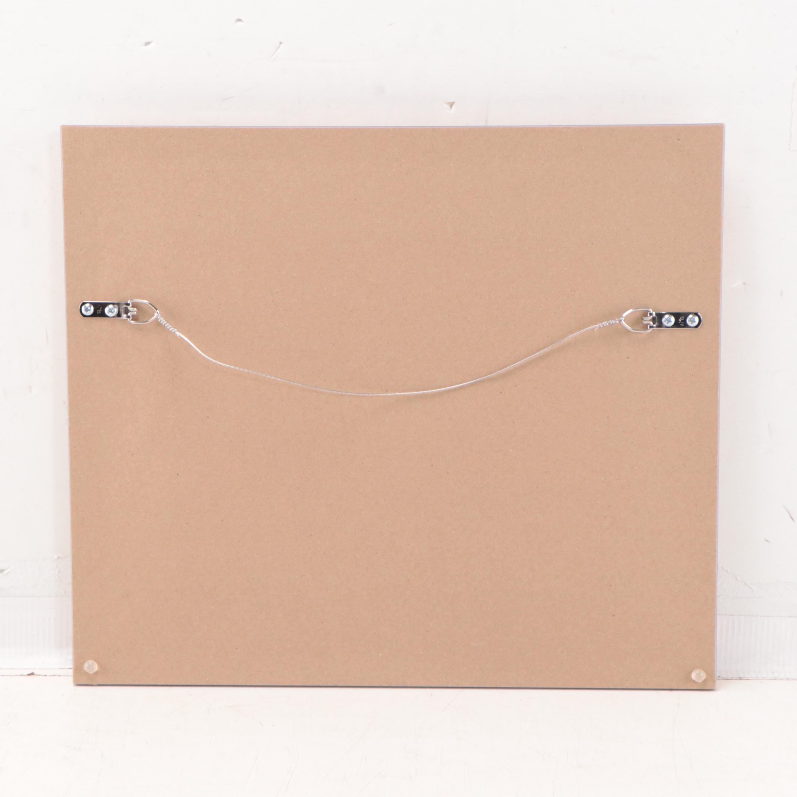 Sulmaz H. Radvand Landscape Oil Painting of River Scene, 21t Century